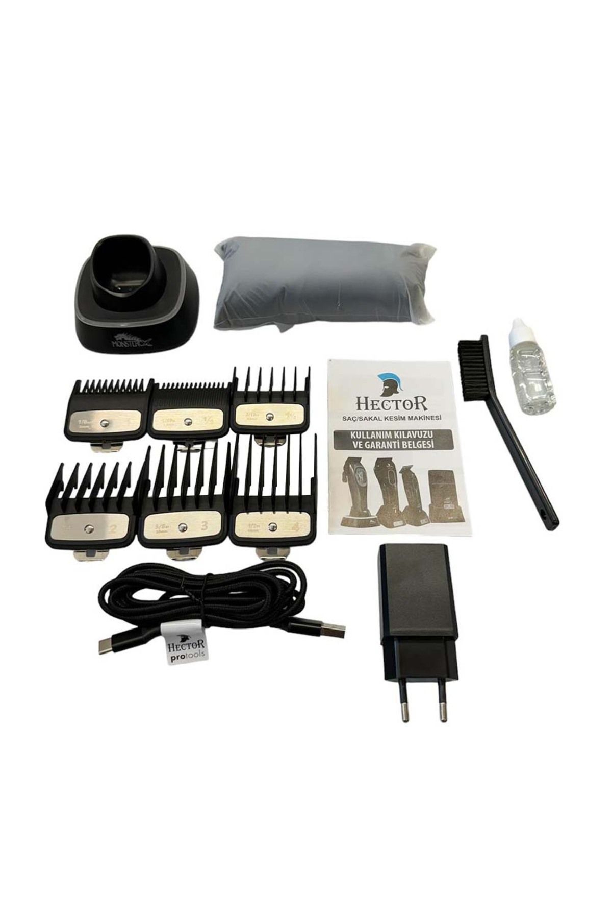 MonsterX Professional Tıraş Makinesi Yeşil