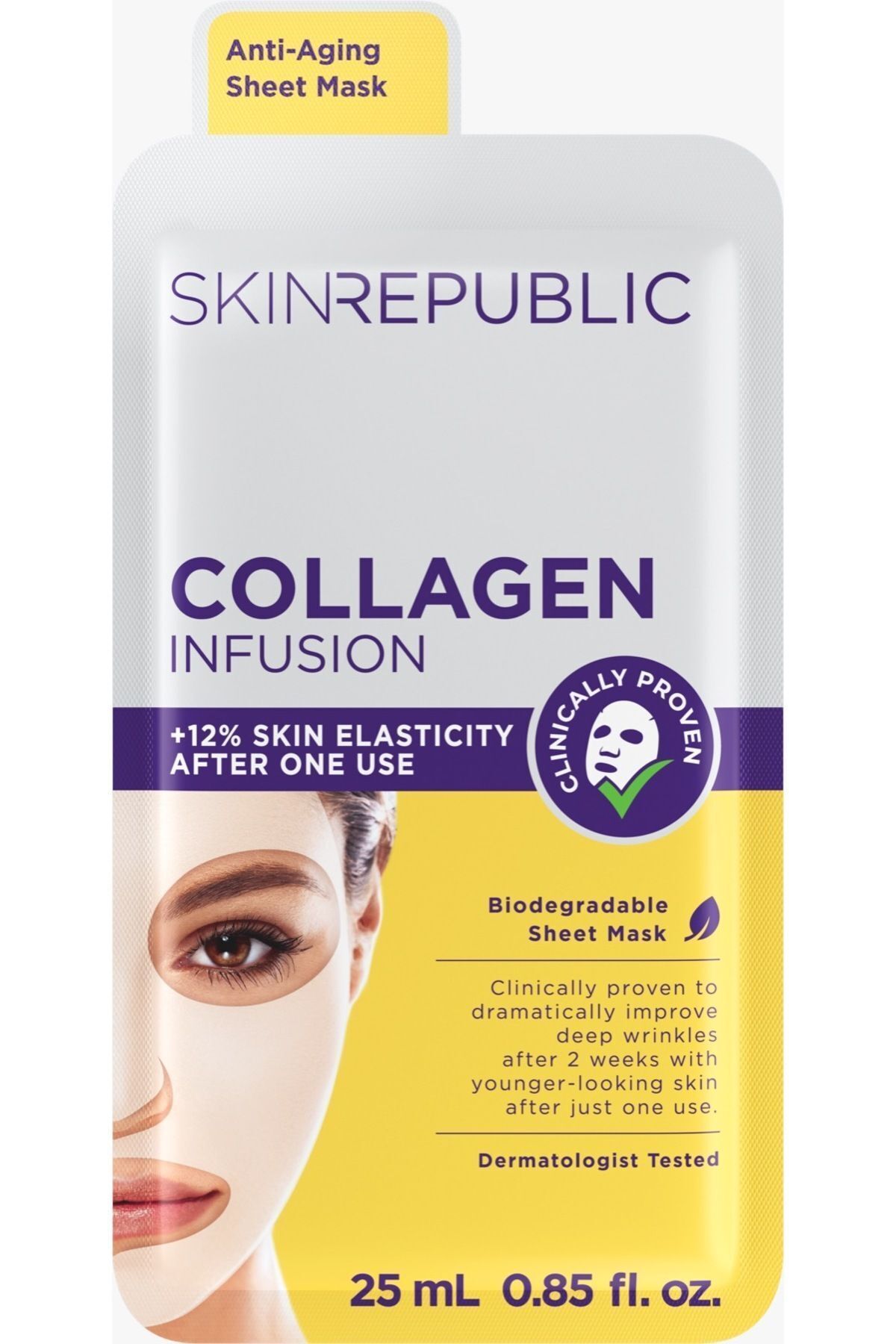 Skin Republic Kolajen Infüzyon Yüz Maskesi