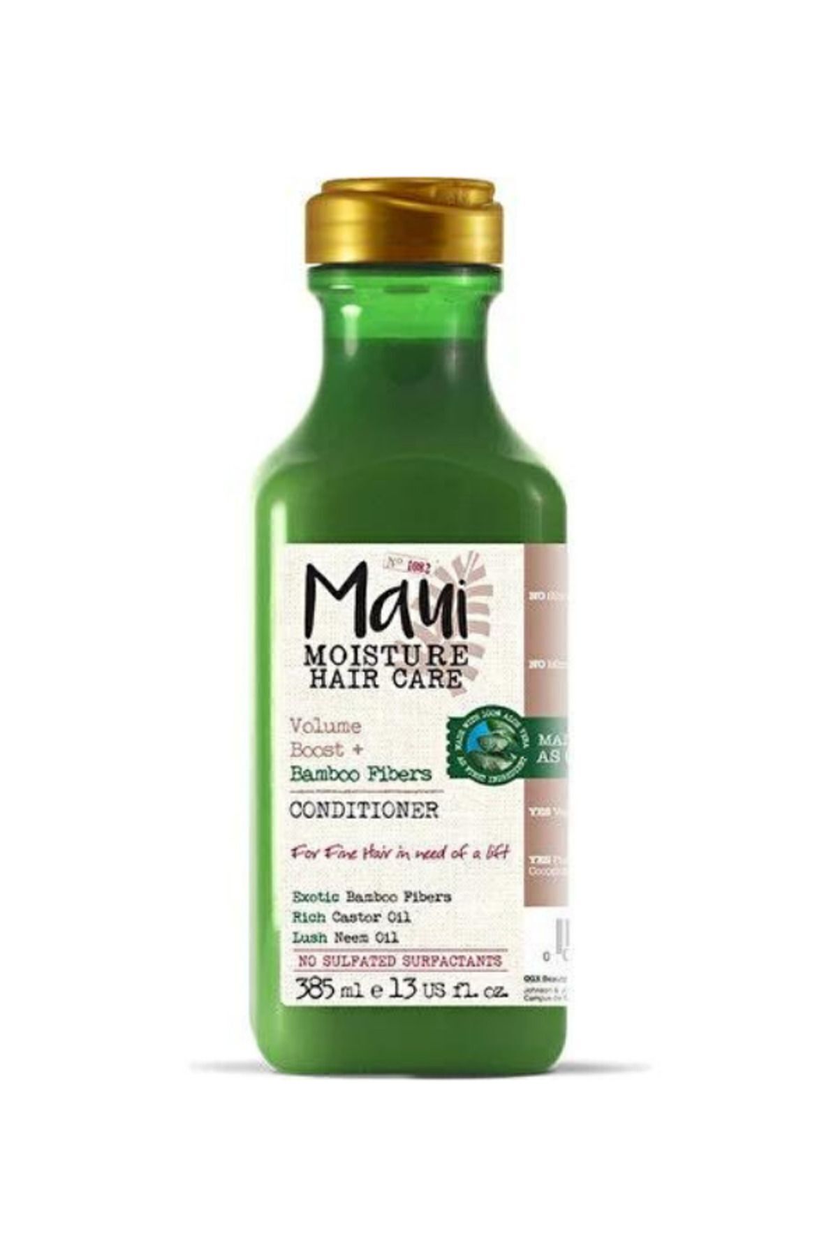 Maui VOLUME BOOST BAMBOO FİBERS İNCE TELLİ SAÇLAR İÇİN DOLGUNLAŞTIRICI SAÇ KREMİ 385ML