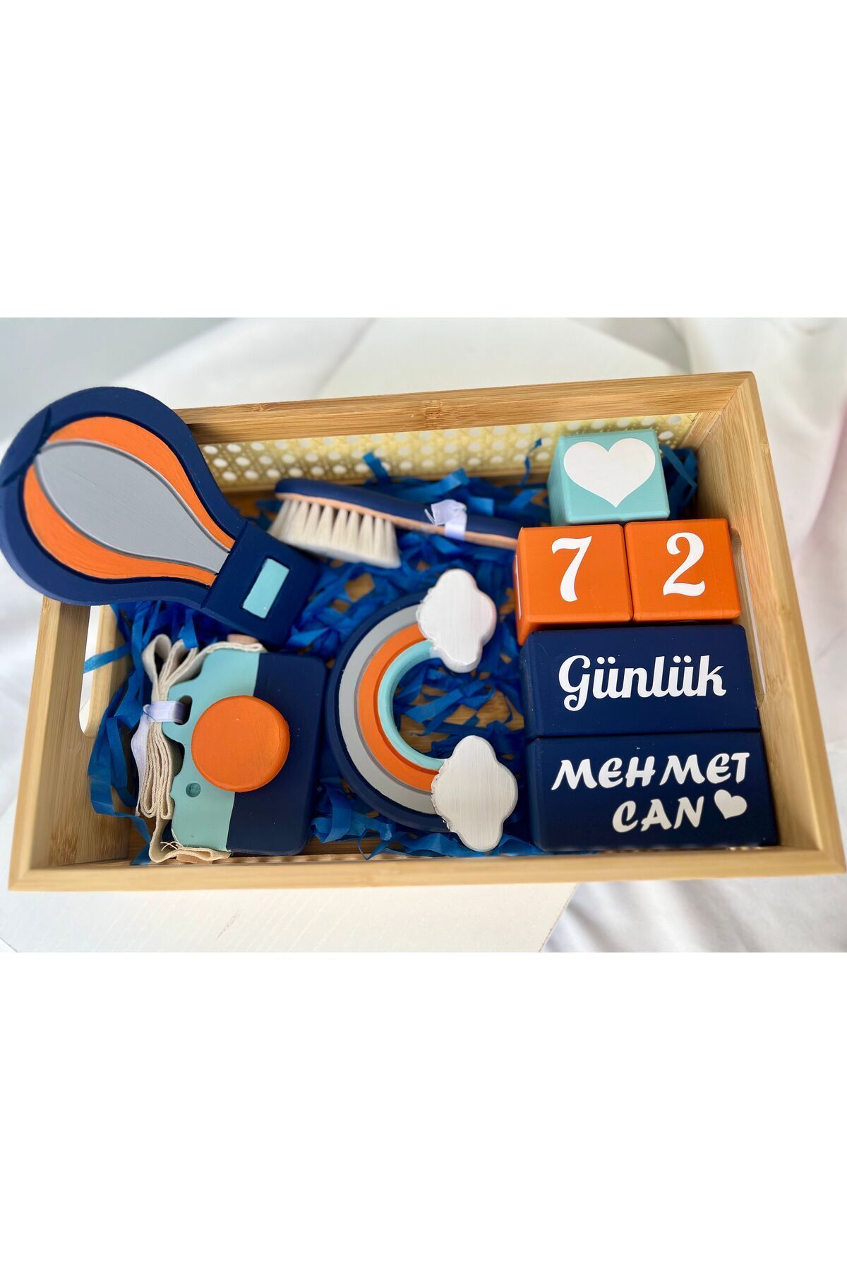 Bebek anı küpü çekim 3lü objeliset tam takım çekim dekor