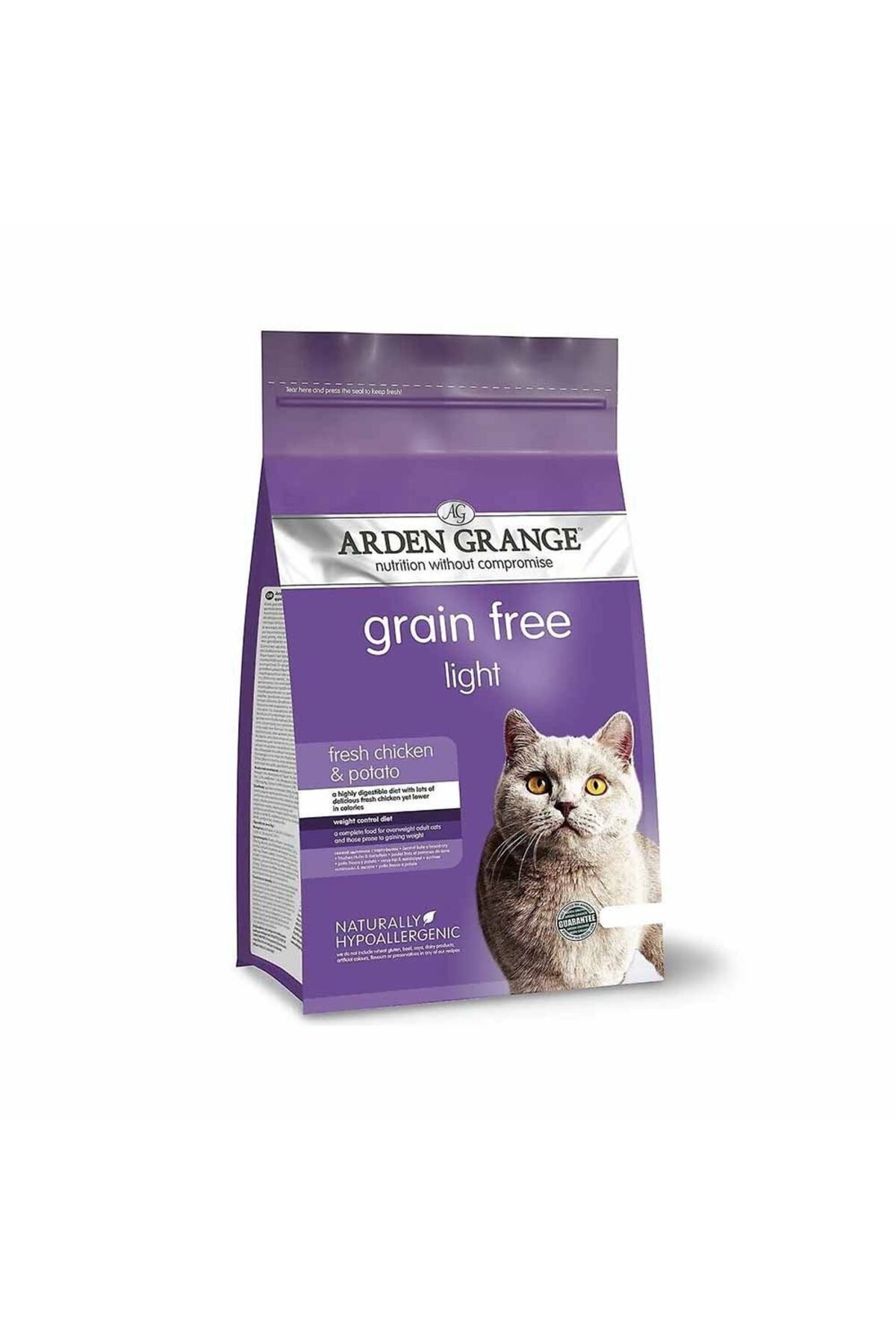 Arden Grange-Light Fresh Chicken & Potato Dry Cat Food, 400 g 1