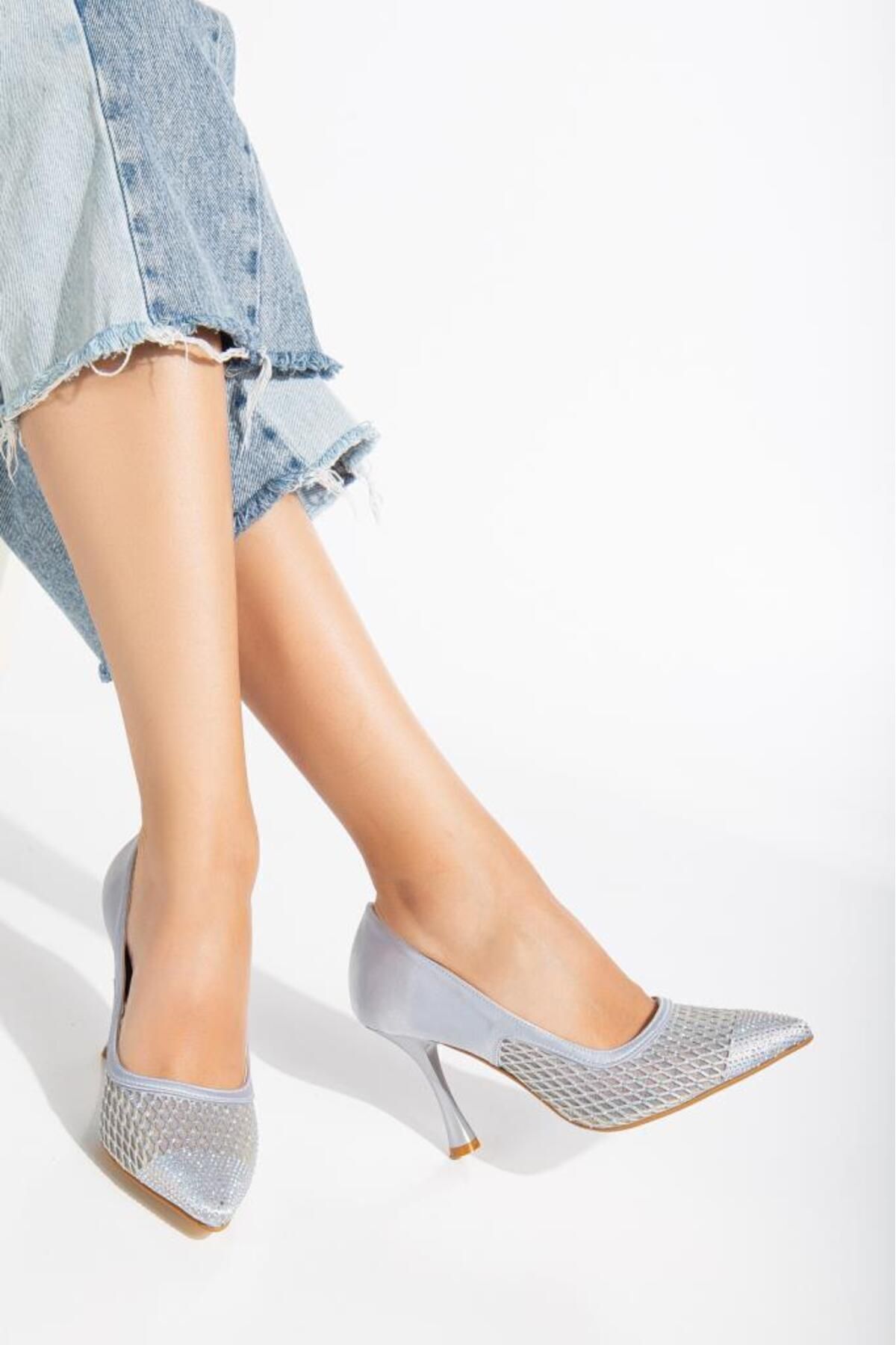 MOOVIMENTE Par lt l Ta lemi k Kad n Stiletto Ayakkab Fiyat Yorumlar Trendyol