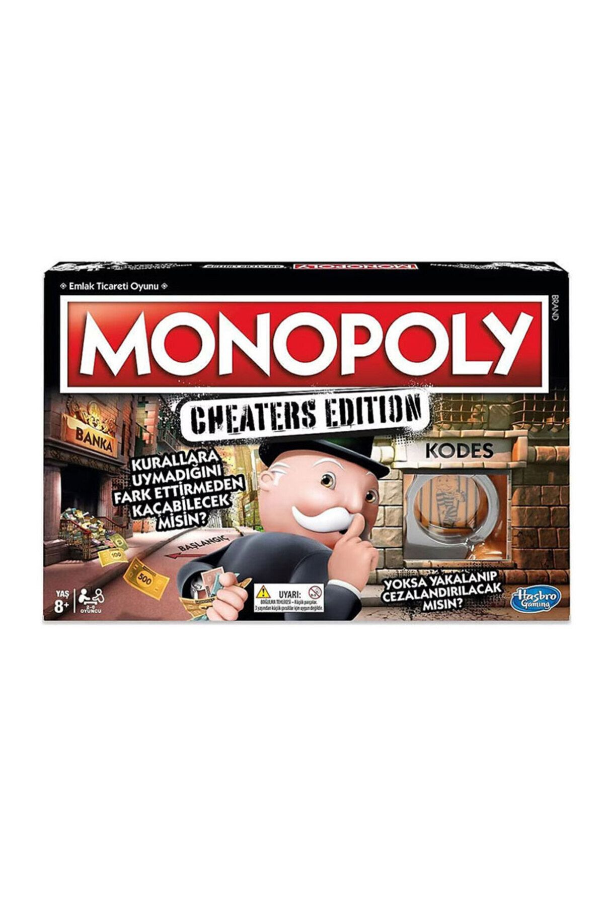 Monopoly-Cheater's Edition Escape from Code E1871 New Design 1017785 3