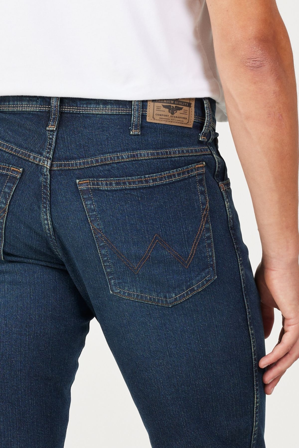 شلوار جین سبز مردانه تگزاس باریک و کمر Wrangler