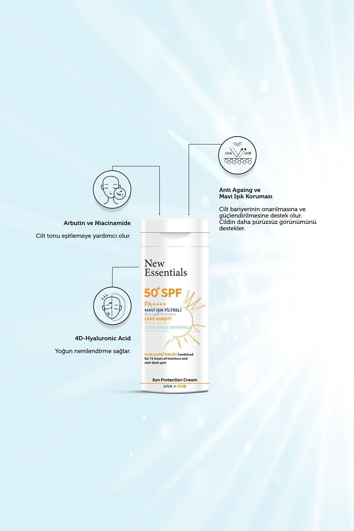 New Essentials-SPF 50 Pa++++ Anti-Blemish - Protected Sun Care Cream 3