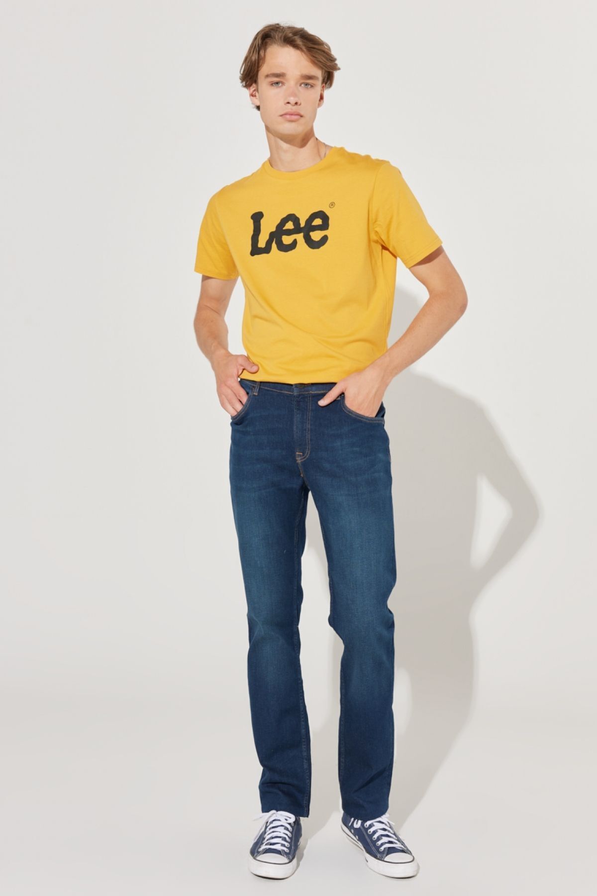 شلوار جین کمری انعطاف‌پذیر رایدر اسلیم فیت اسلیم فیت معمولی Lee