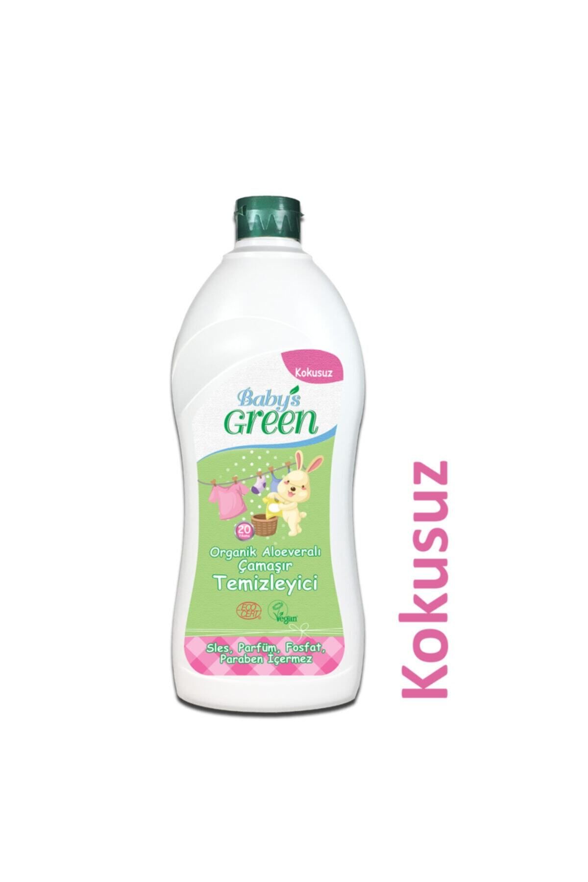 Organik Aloe Veralı Bebek Çamaşır Deterjanı - 20 Yıkama