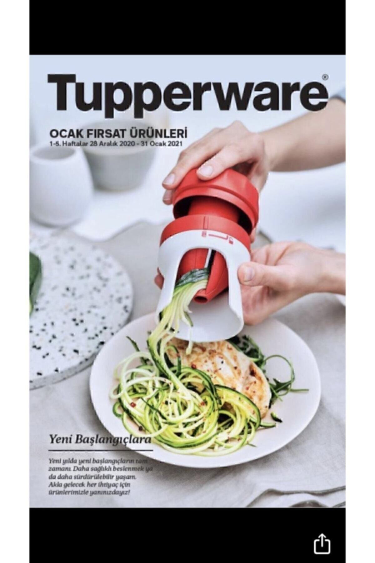 Tupperware Rende Elektriksiz Sebze Spirali - Fiyatı, Yorumları