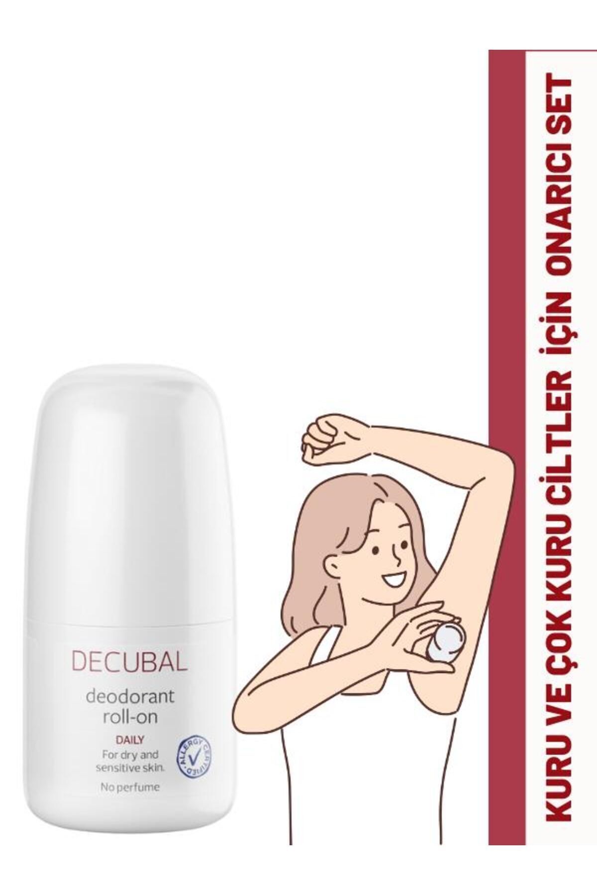 Decubal-Face Wash Foam for Dry and Very Dry Skin 150 ml and Roll-On 50 ml 3