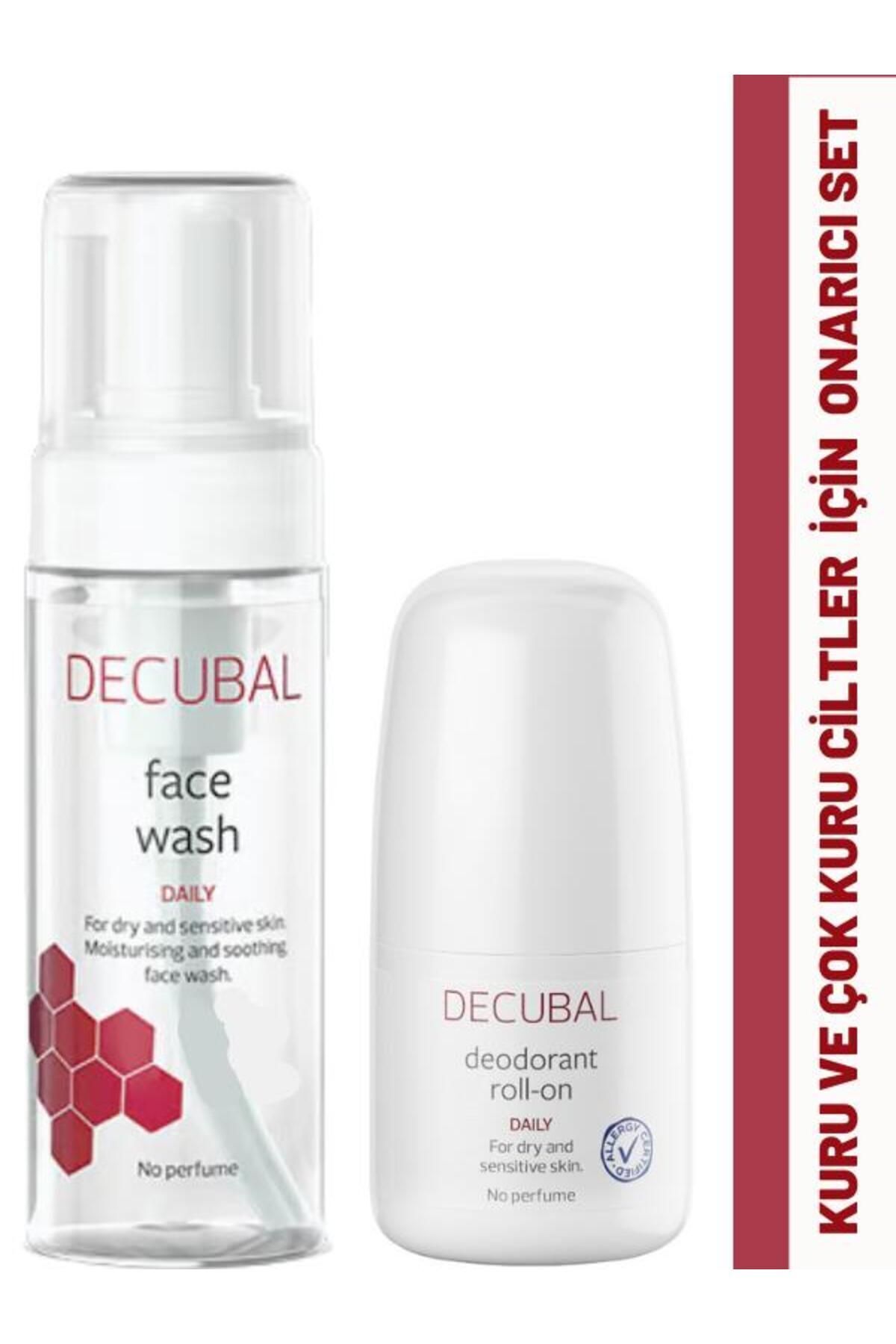 Decubal-Face Wash Foam for Dry and Very Dry Skin 150 ml and Roll-On 50 ml 1