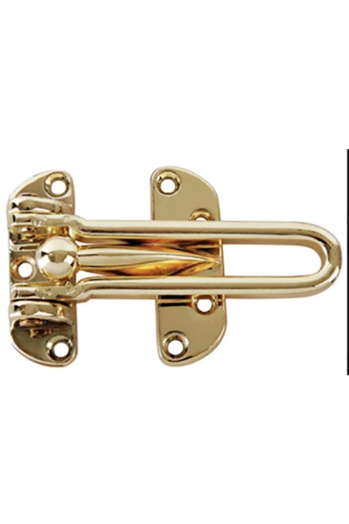 HIRDAVATÇIM06 Çelik Kapı Emniyet Kelepçesi - Kapı Emniyet Kilidi (sarı)