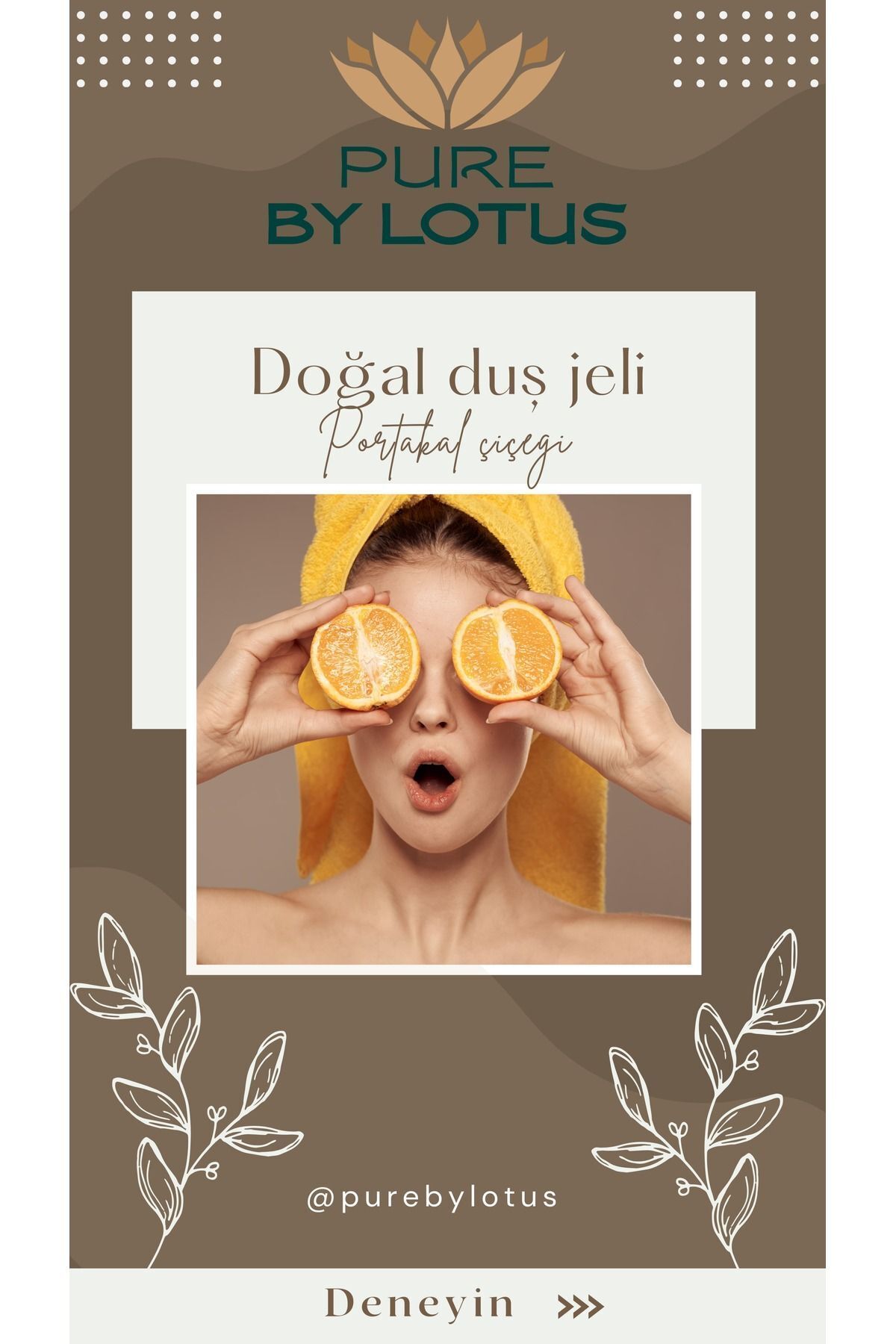 ژل و کرم دوش زنانه – مردانه  PURE BY LOTUS | DJ001 اورجینال - تصویر 2