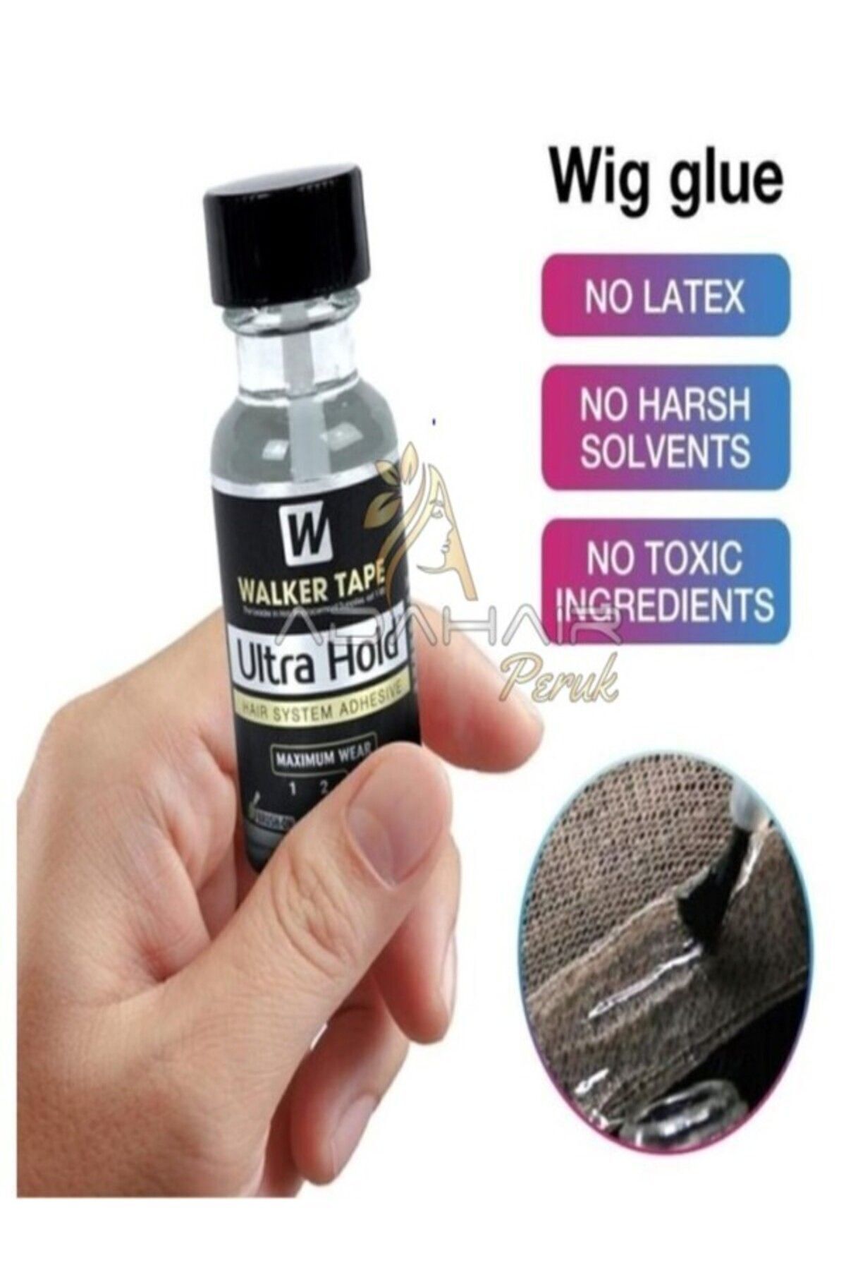 Walker Tape Ultra Hold Likit Protez Saç/Peruk Yapıştırıcı 15 ml — WTUH1005 — تصویر 5 از 7