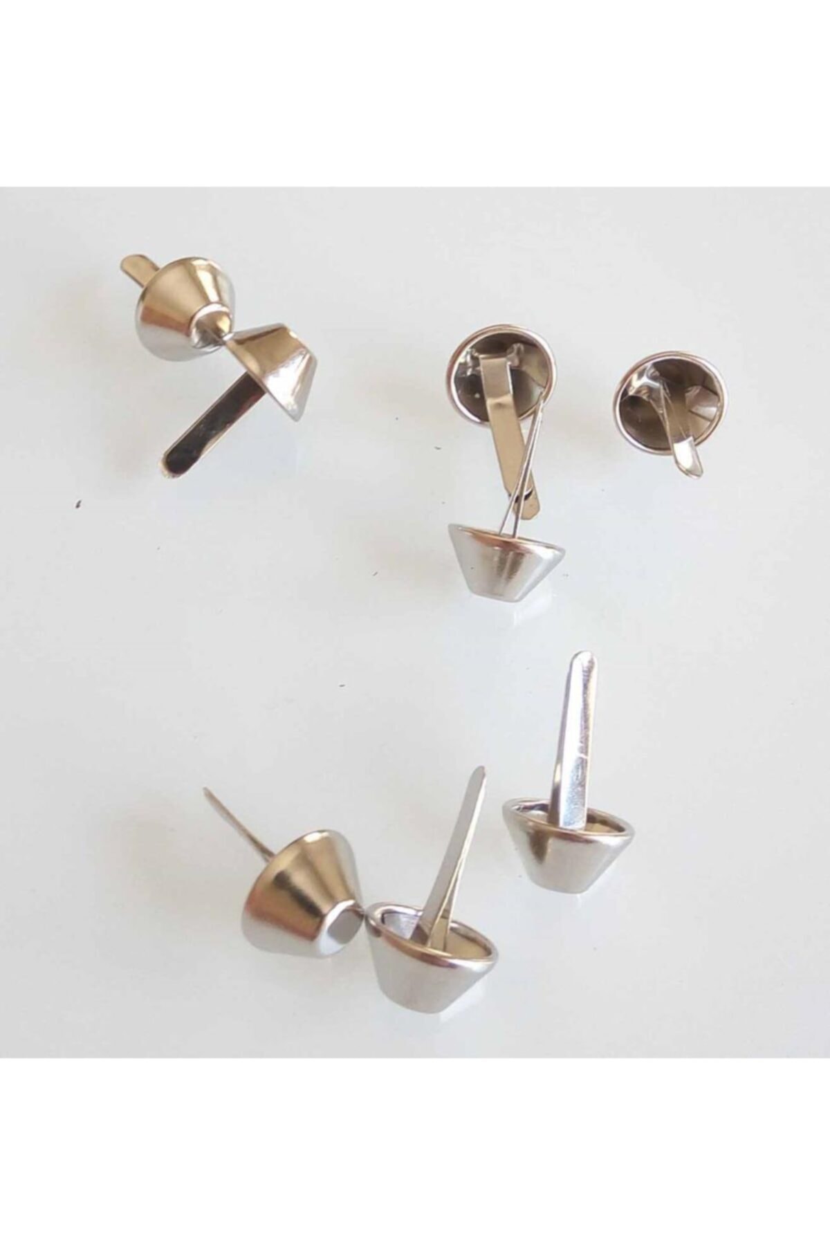 angel çanta aksesuar 10lu Gümüş Kabara Huni Model