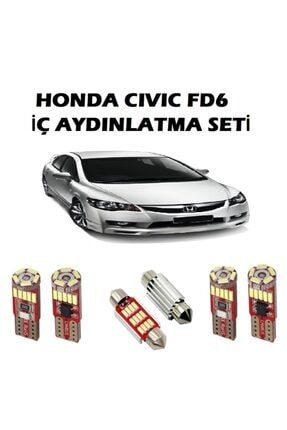 Honda Cıvıc Fd6 (2006-2012) Iç Aydınlatma Beyaz Ampul Seti (canbus) W456526554A