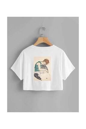 Seated Woman Crop Top CT1234836