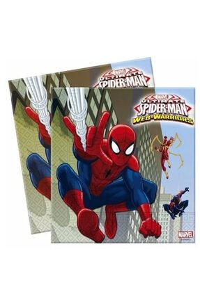 Örümcek Adam Karakter Temalı Peçete Spiderman Parti Doğum Günü Konsepti Lisanslı 16 Adet 16x16 Cm HZRSPIDERMANPECETE