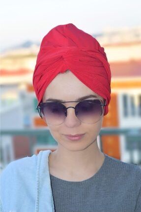 Dolama Bone Modeli Hazır Kırmızı Renk (kadın Tesettür Giyim)-kadın Giyim İLK2021033