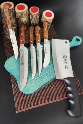 Satır Bıçak Seti 6 Parça Et Bıçağı Salata Bıçağı Ekmek Bıçağı GTR11-78