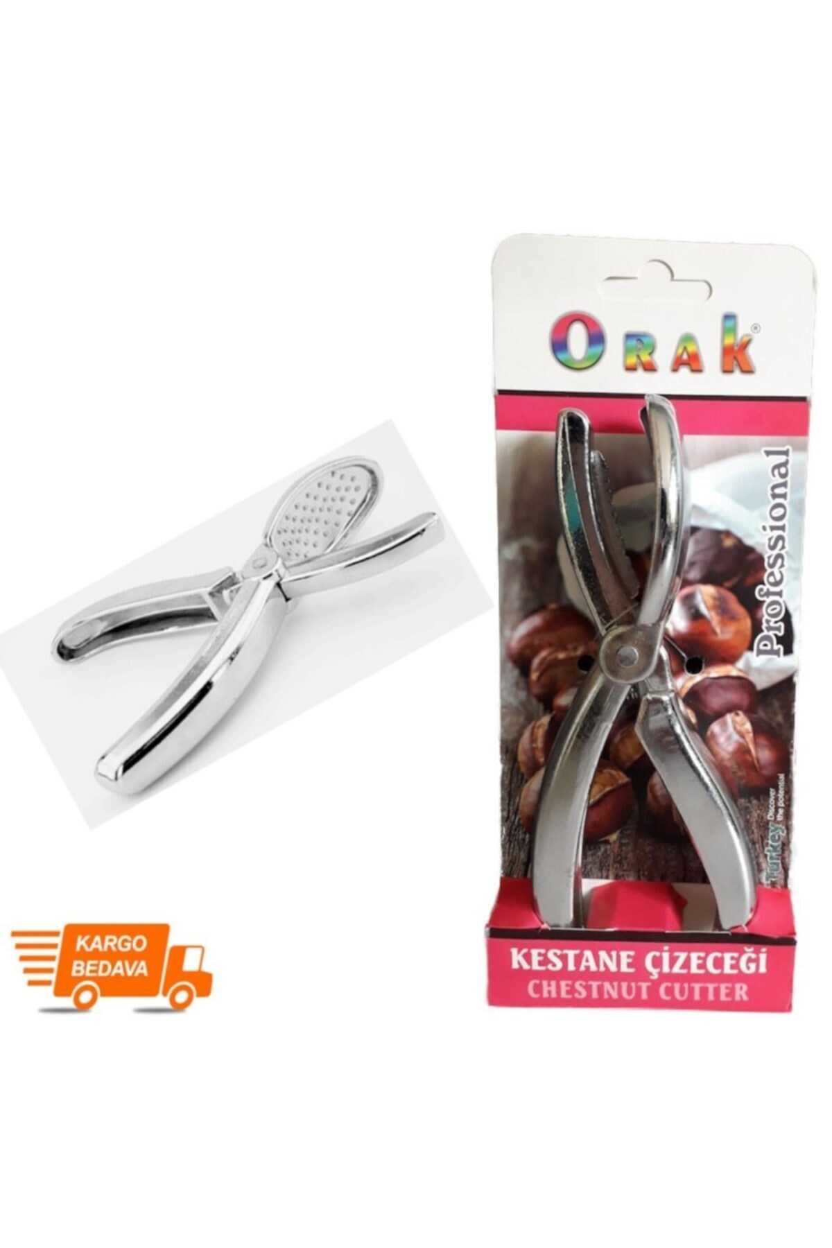 Genel Markalar Metal Kestane Kesici,kestane Kırıcı,kestane Çizeceği Metal Kestane Kesici