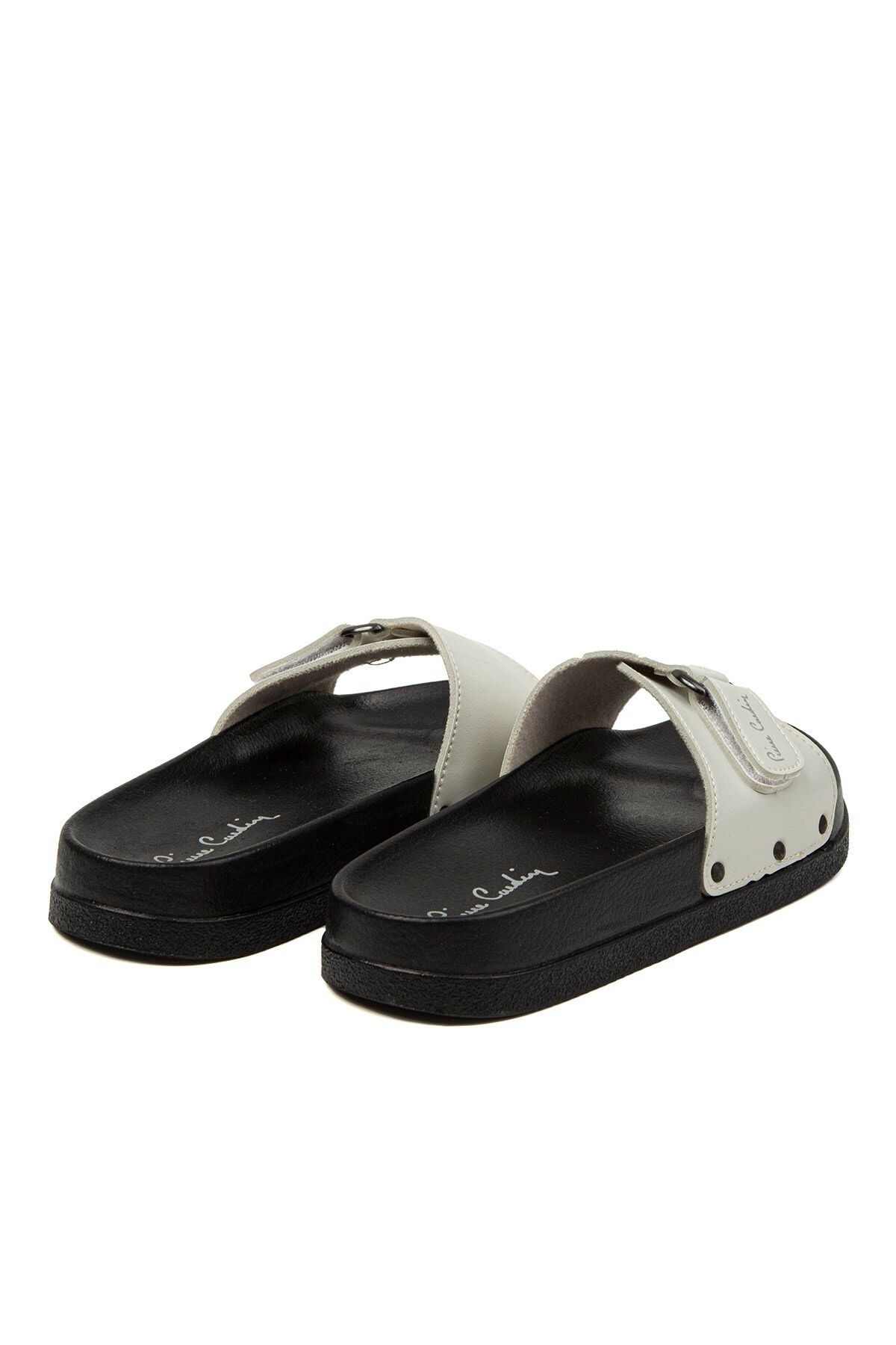 Pierre Cardin Pc-6785 Kadın Terlik Krem NE6740