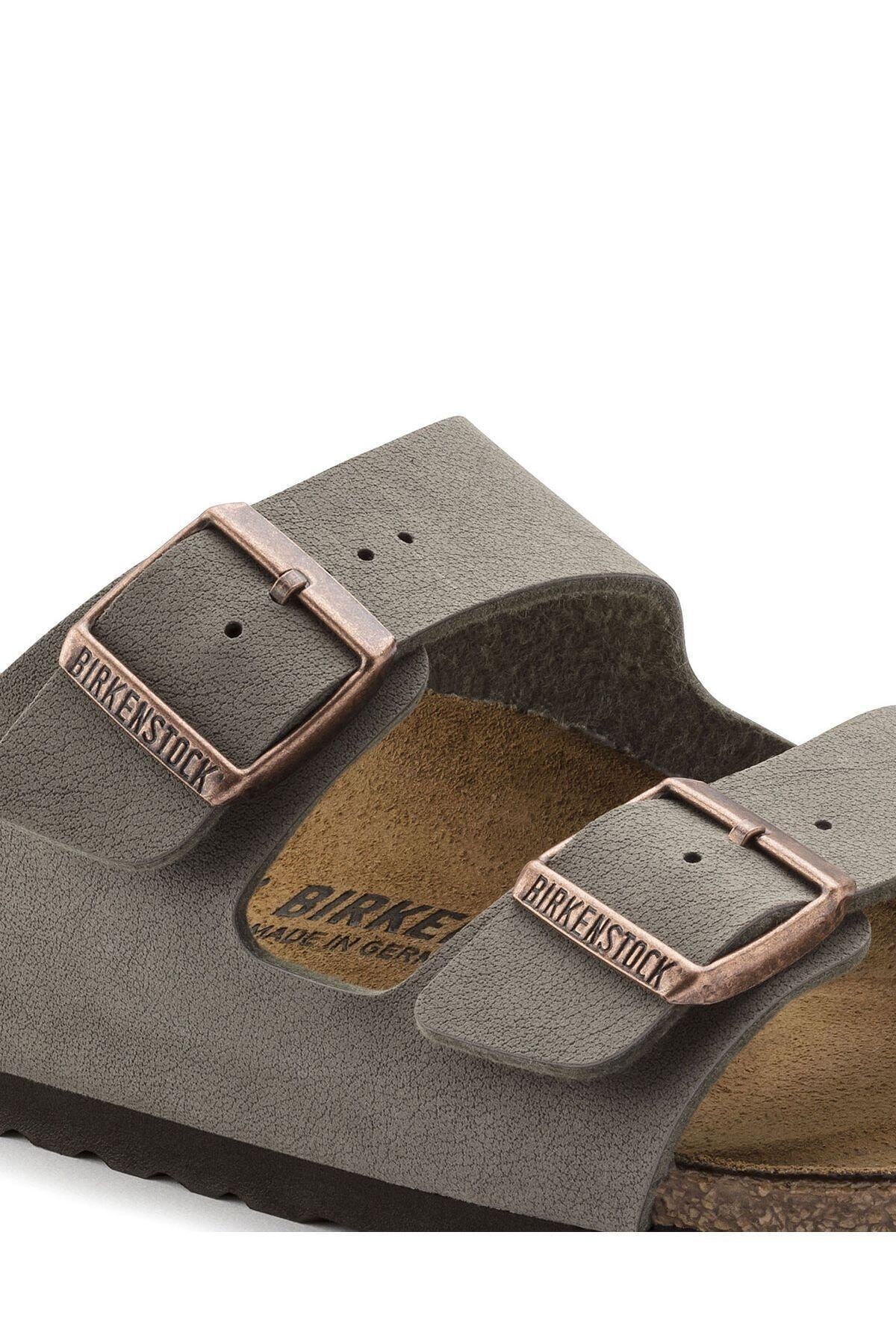 دمپایی بیرکن استاک زنانه  خاکستری  راسته      Beachwear | Birkenstock 20S.AYK.TLK.FRM.0018 - تصویر 5