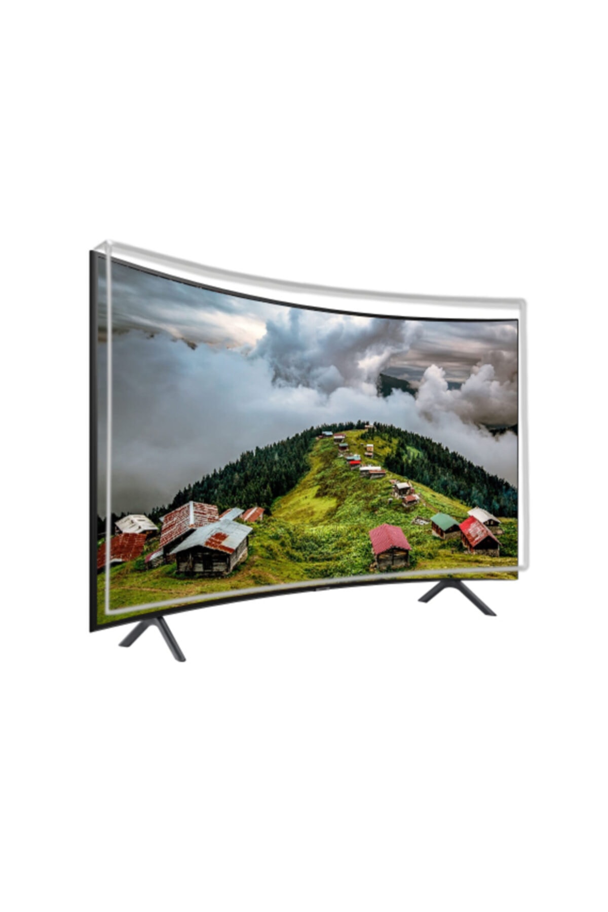 55 140 Ekran Curved Tv Ekran Koruyucu / 3mm Ekran Koruma Paneli