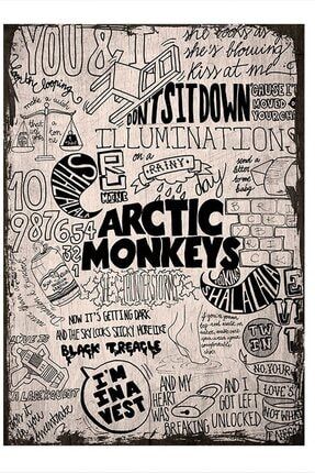 Ahşap Tablo Arctic Monkeys Poster TBLMGDK1650