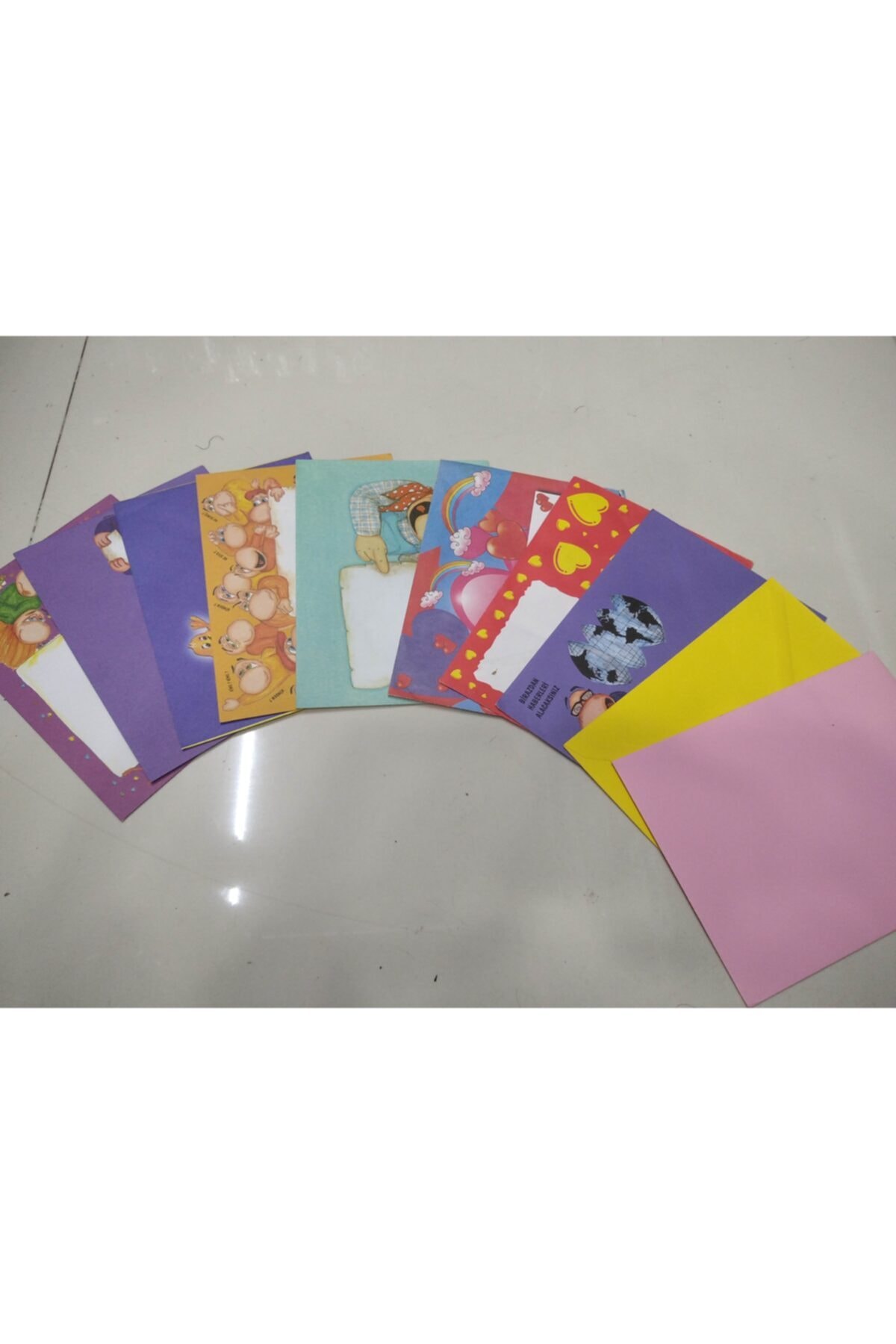 eren zarf Farklı Şekillerde Karışık Zarf 10'lu