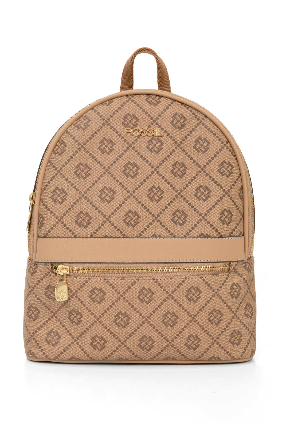 Fossil-Mink Women's Backpack - With Tram 05FM24K1101 2