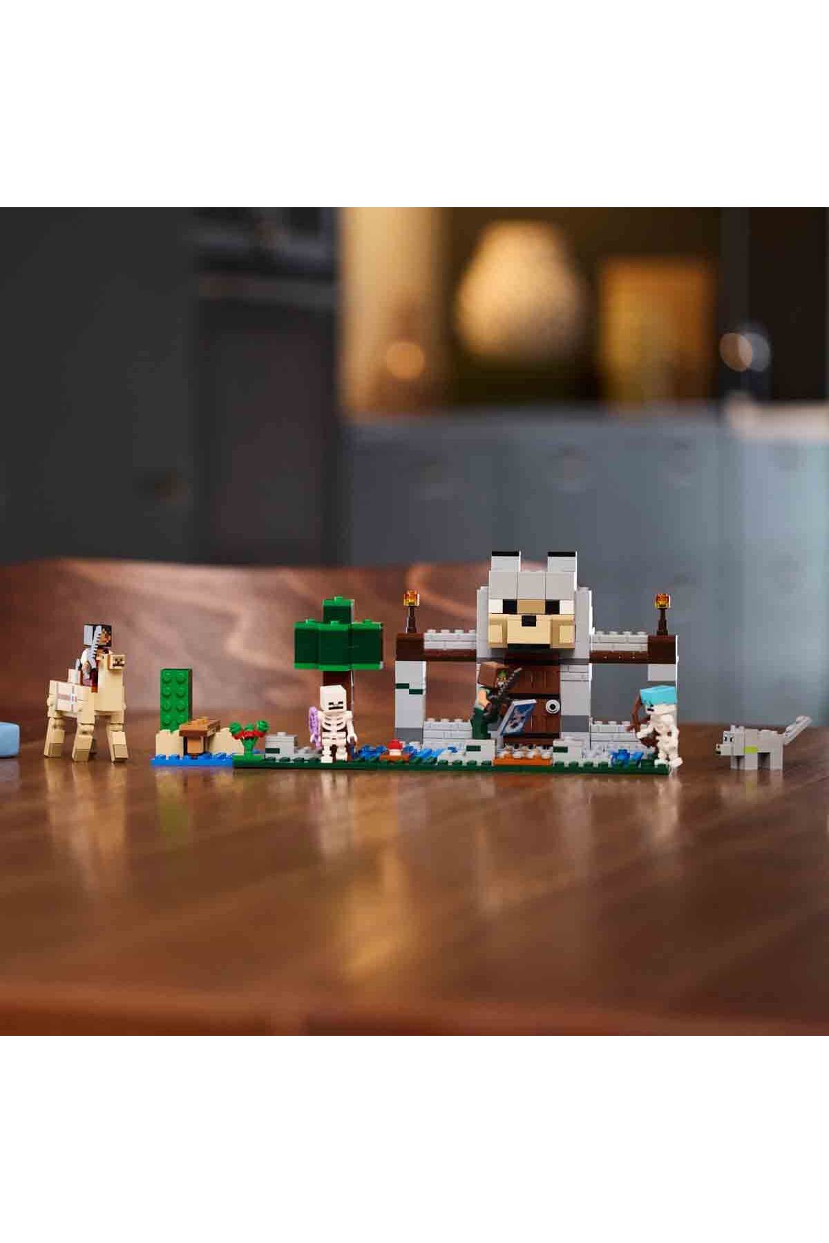 ماینکرفت قلعه گرگ ۲۱۲۶۱ – اسکلت برای کودکان ۸ ساله و بالاتر که عاشق بازی‌های ماجراجویی هستند