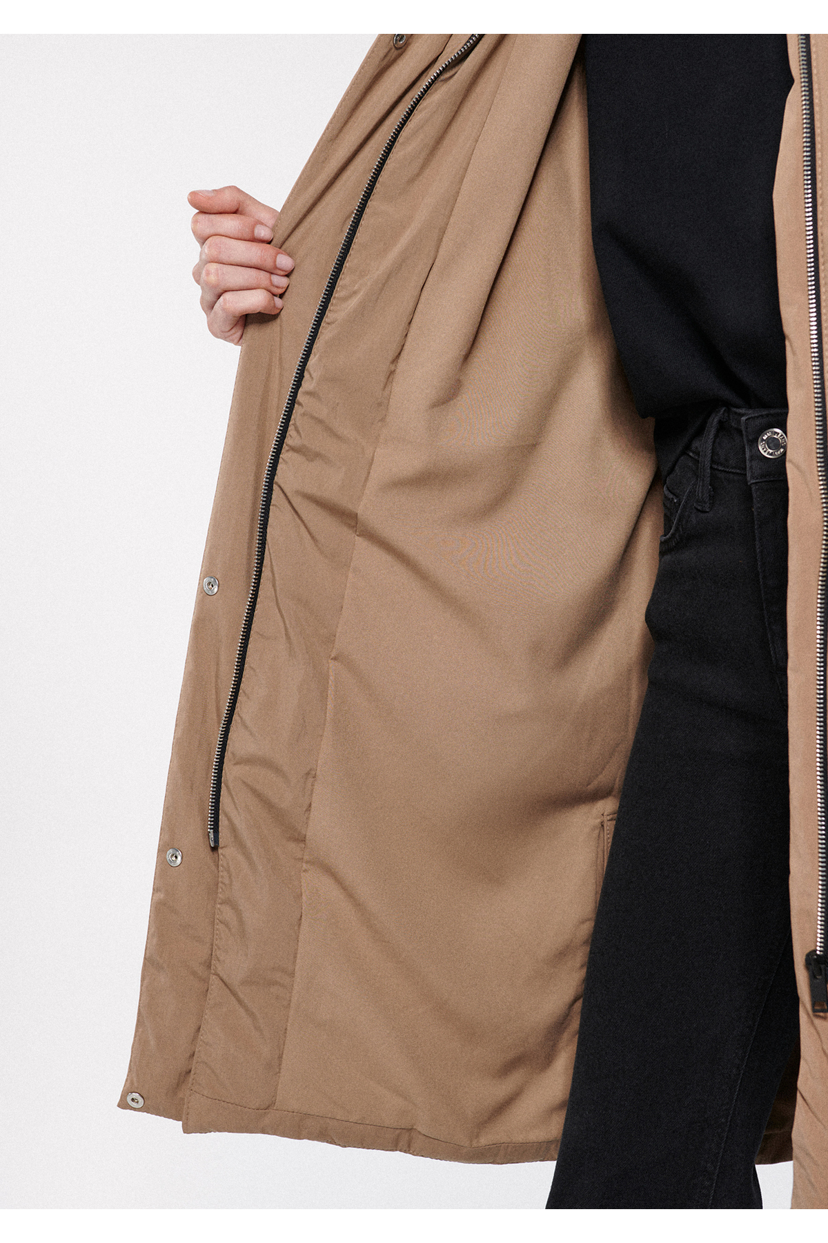 Mavi Dik Yaka Mont Regular Fit / Normal Kesim 1110135-70361 Fiyatı ...