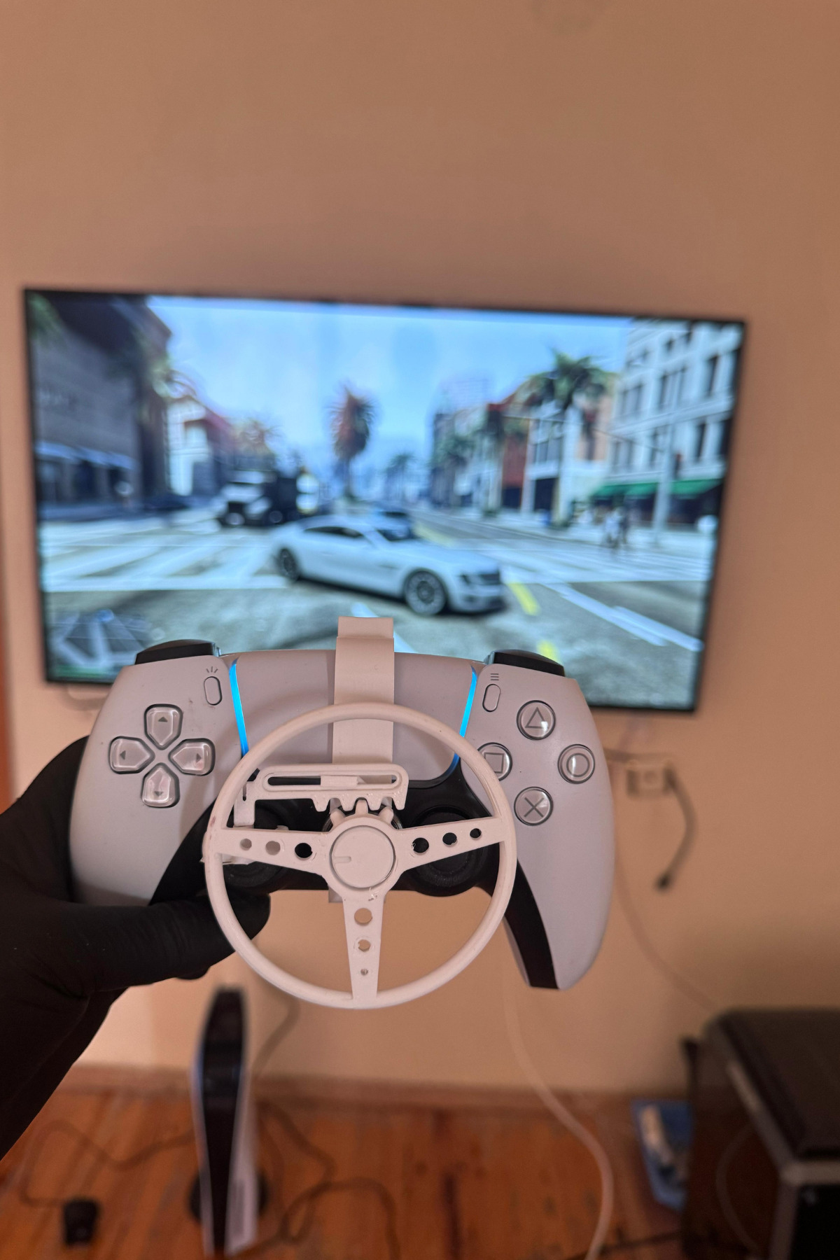 Online Playstation 5 Oyun Direksiyon Seti - Ps 5 Direksiyon Seti - PS5 Konsol Direksiyon Aparatı