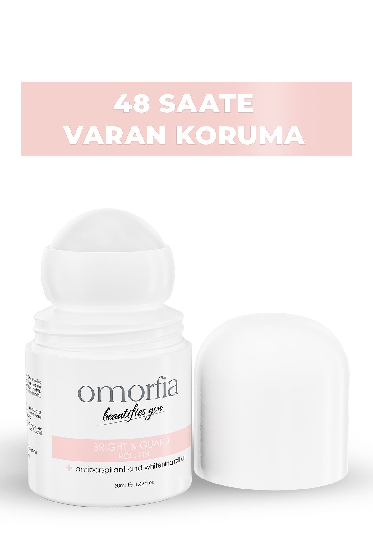 Ter ve Koku Önleyici Arbutin İçerikli Beyazlatıcı Roll On 50 ml