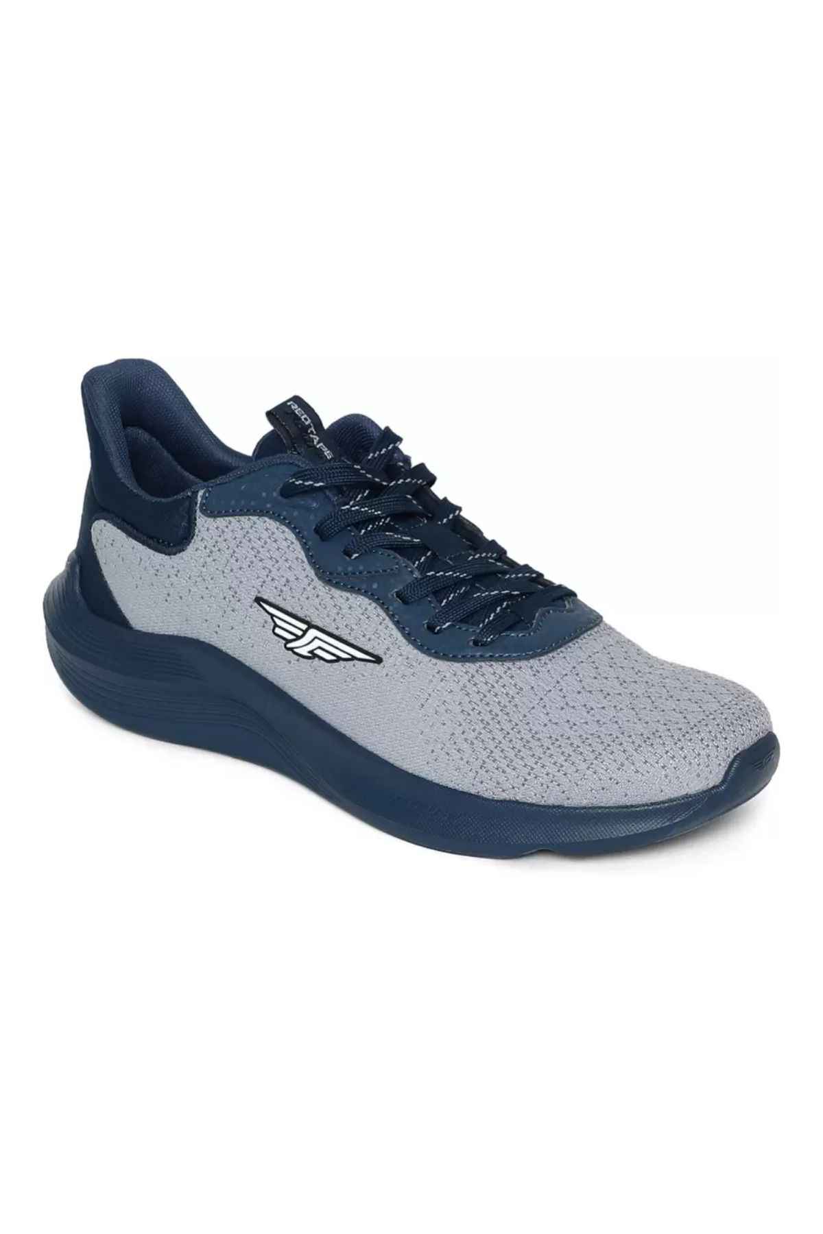 Red Tape-Men's Gray Memory Foam Walking Shoes 2