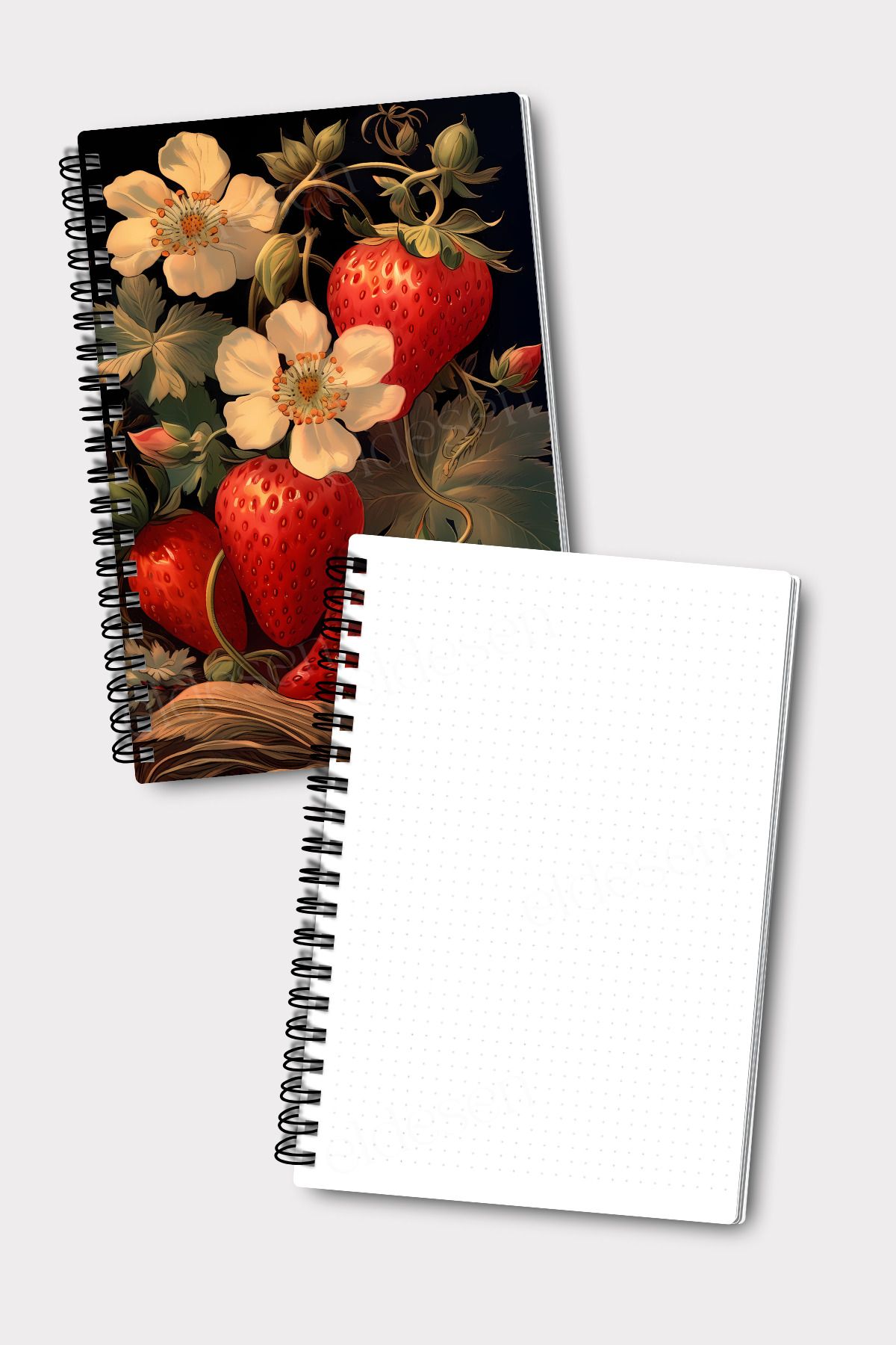 Eldesen Tasarım-A5 Size 2-Point Notebook Set - 50 Sheets and 100 Sheets 4