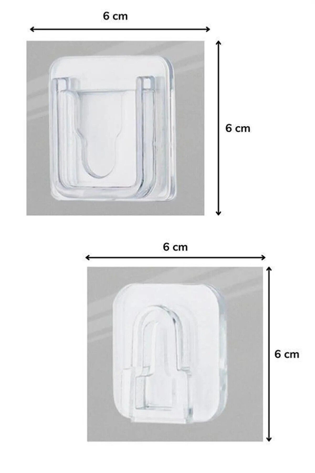 GAT Shop-Fixing Clip for Hanging Frame Table Socket Small Items, Without Pulling Nails, Without Dirtying the Wall, 10 Pieces 8