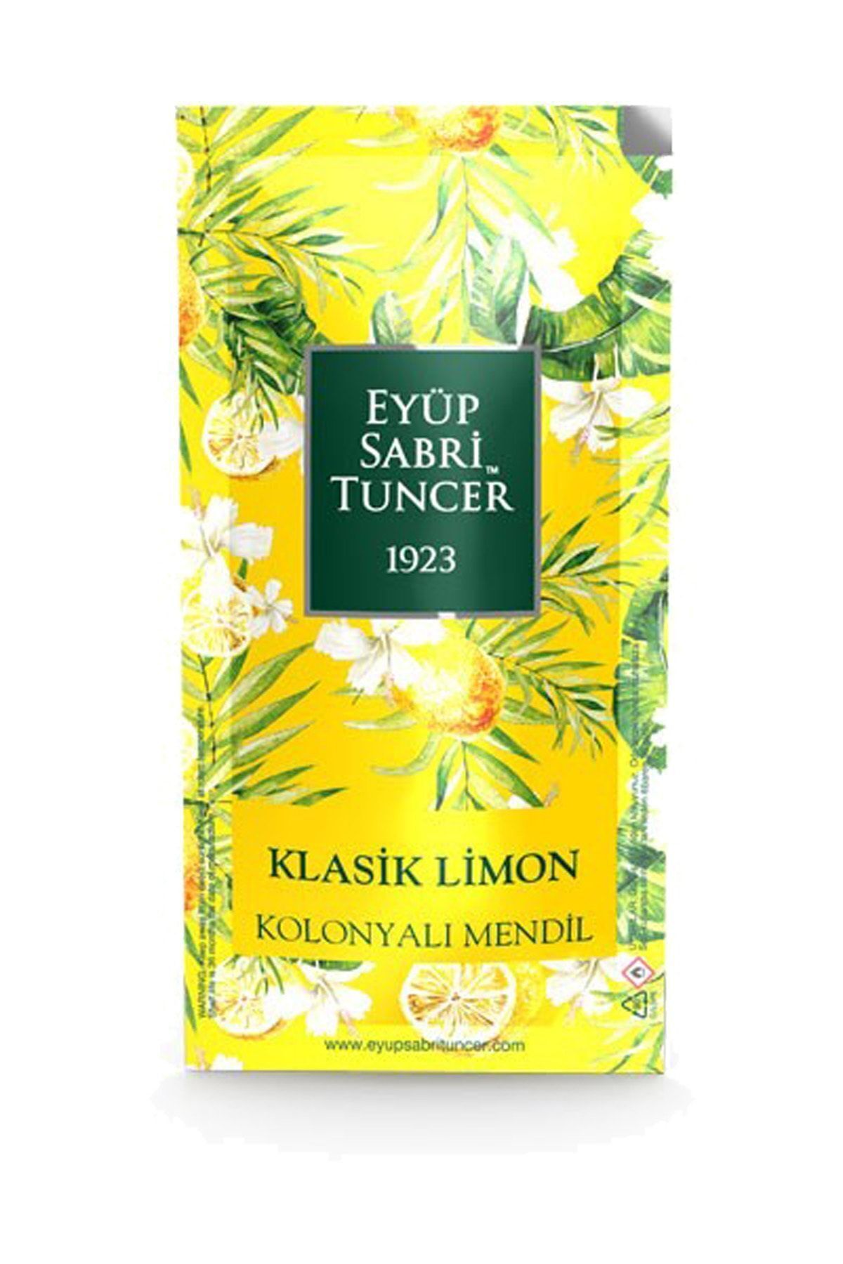 Eyüp Sabri Tuncer Klasik Limon Ve Japon Kiraz Çiçeği 50 Adet Kolonyalı Mendil (25+25) 2 Li Set fotoğrafı 2 (önizleme)