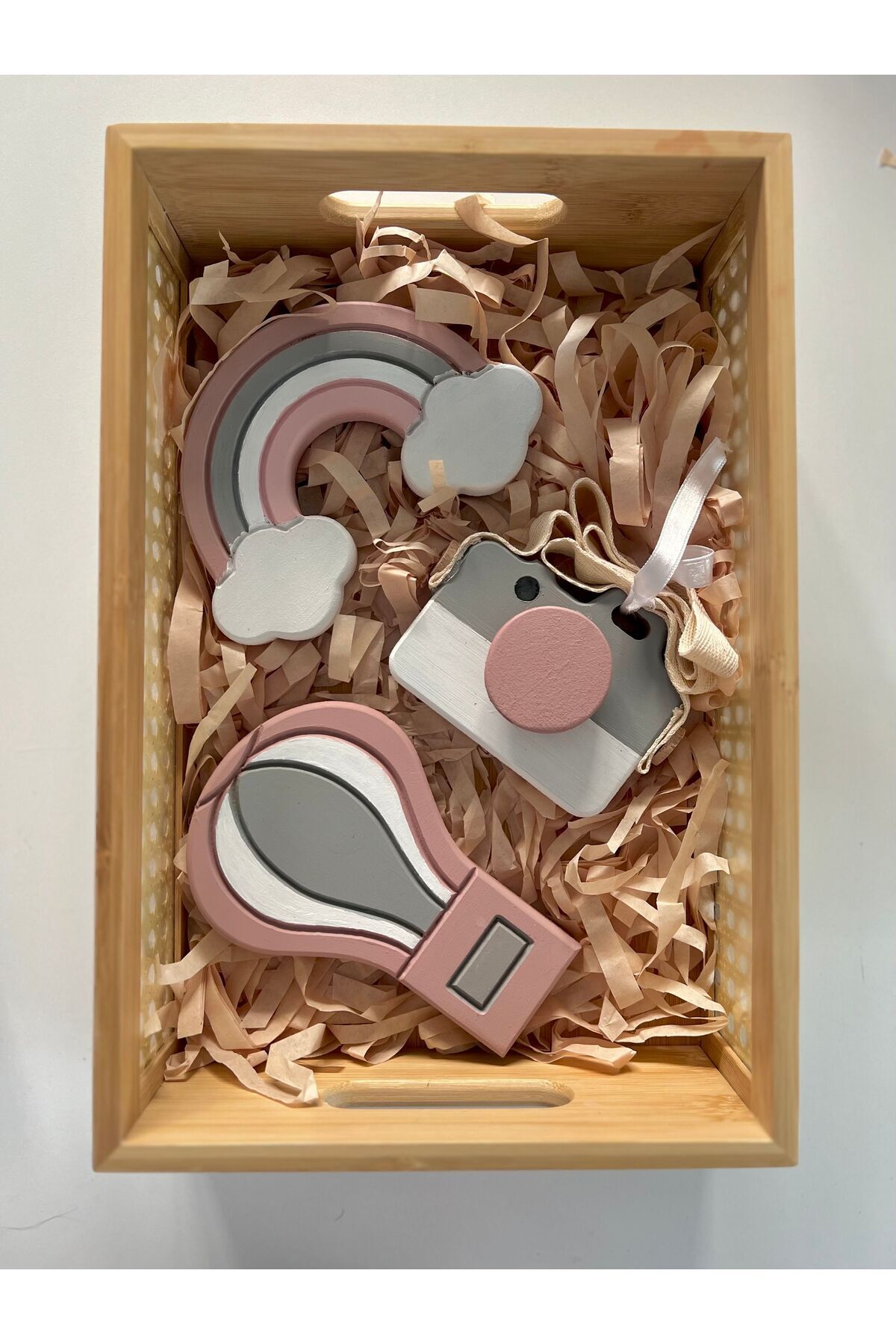 Objeli bebek çekim aksesuarı dekor bebek hediyelik set