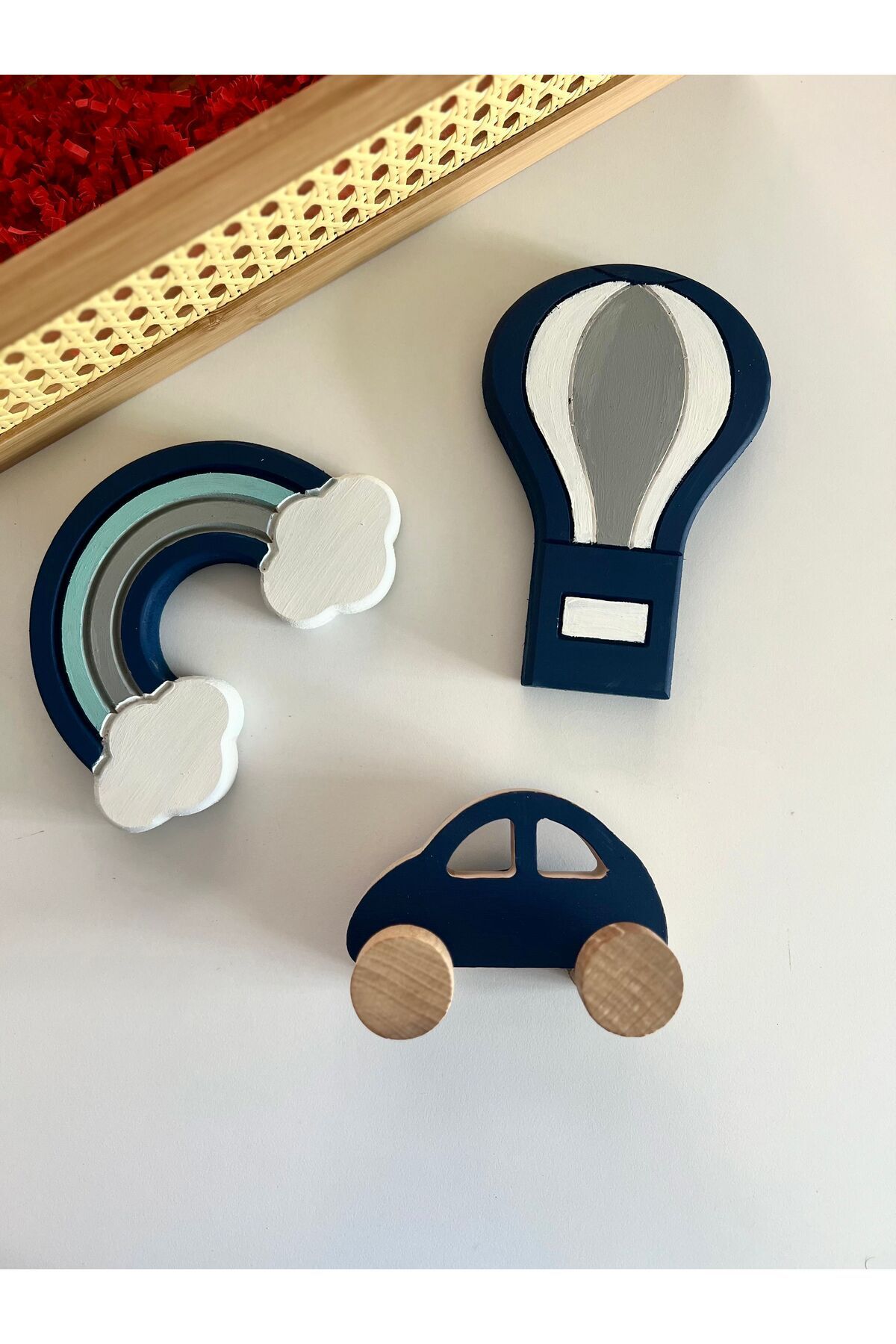 Objeli bebek çekim aksesuarı dekor bebek hediyelik set