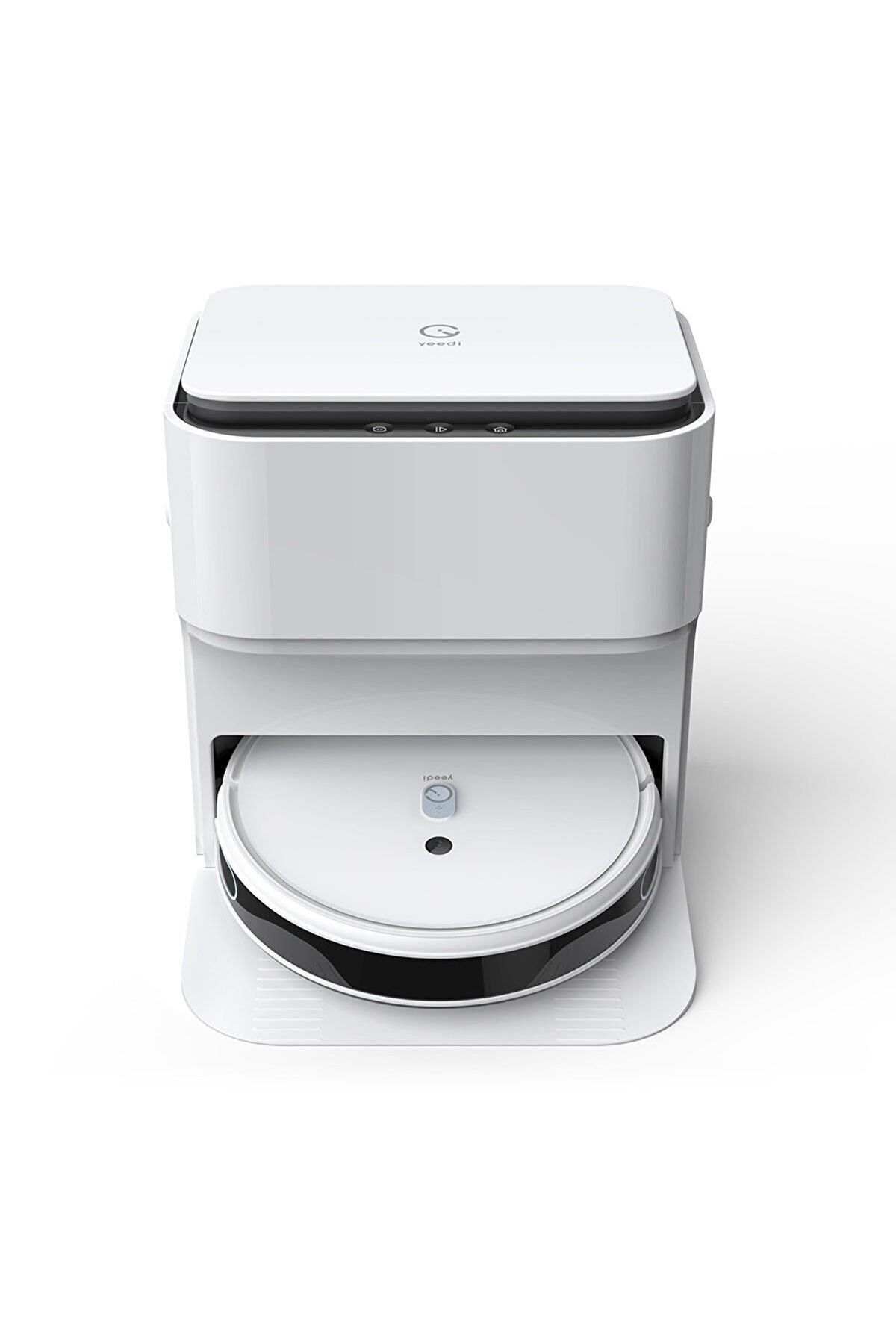 Mop Station - Beyaz Renk Akıllı Robot Süpürge Ve Paspas (resmi Distribütör Garantili)
