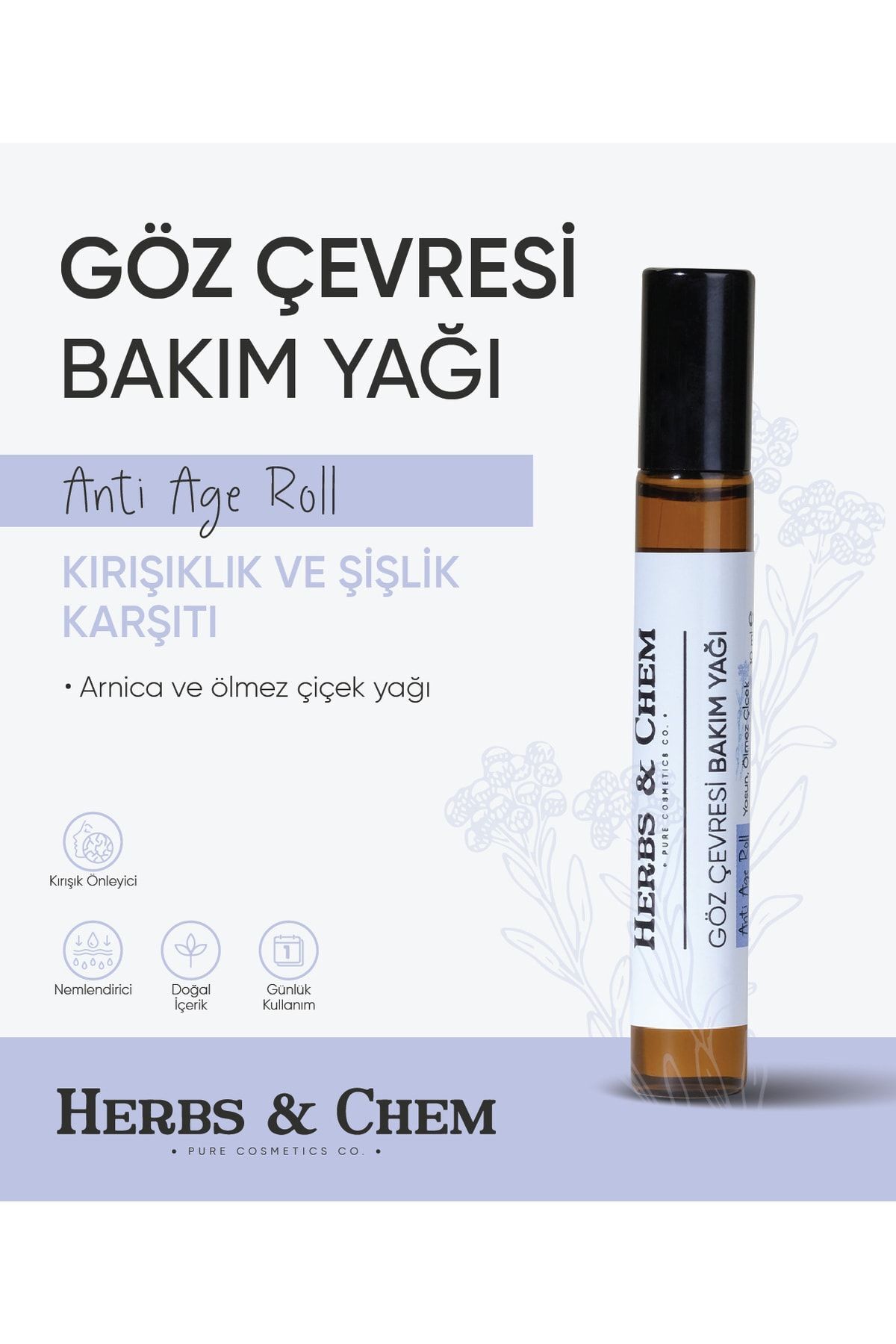HERBS & CHEM Göz Çevresi Roll