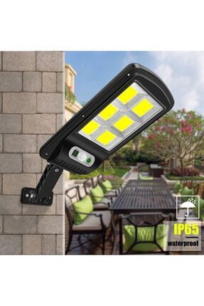 Miomi Solar Güneş Enerjili Led Bahçe Aydınlatması 125Ledli 3 Modlu Hareket Se...