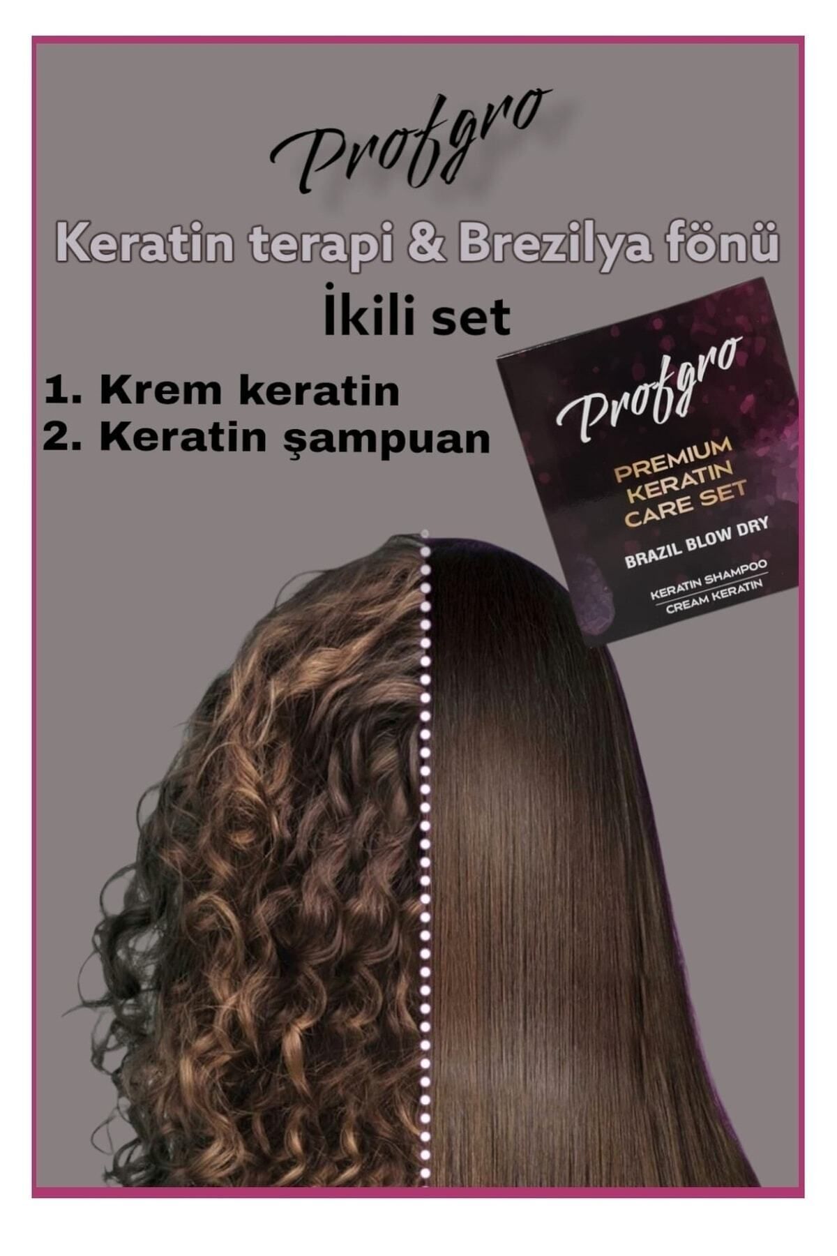 Mucizevi Premium Keratin Terapi Seti Aylarca Kalıcı Bakım Ve Düz Saçlar / Brezilya Fönü — premiumset — تصویر 8 از 9