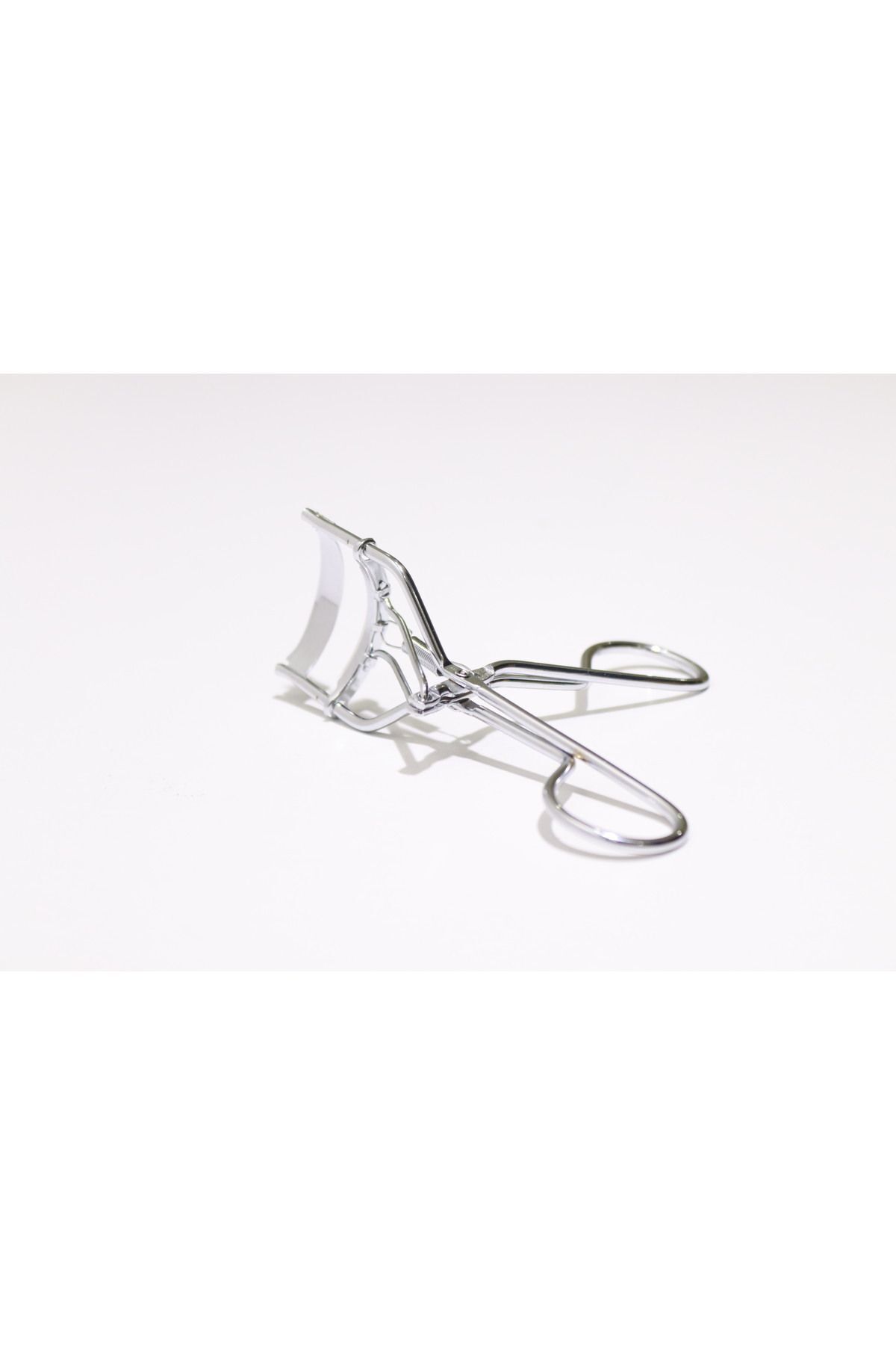 ROMEİ-Eyelash Curling Scissors Silver Metal (WHOLESALE PRICE) 4