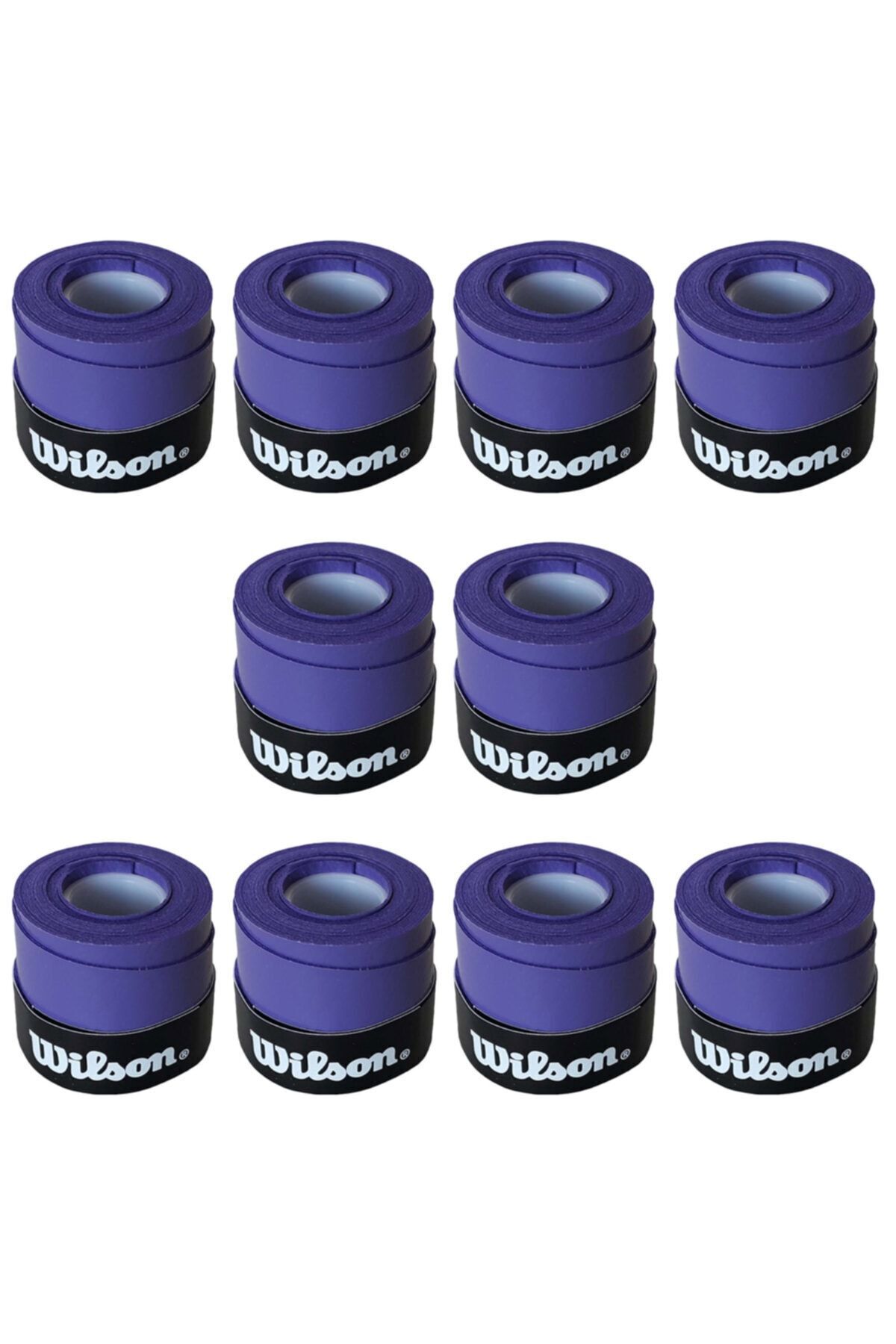 Wilson Comfort Bowl O'grips 10 Adet Grip, Tenis Raketi Gribi Mor