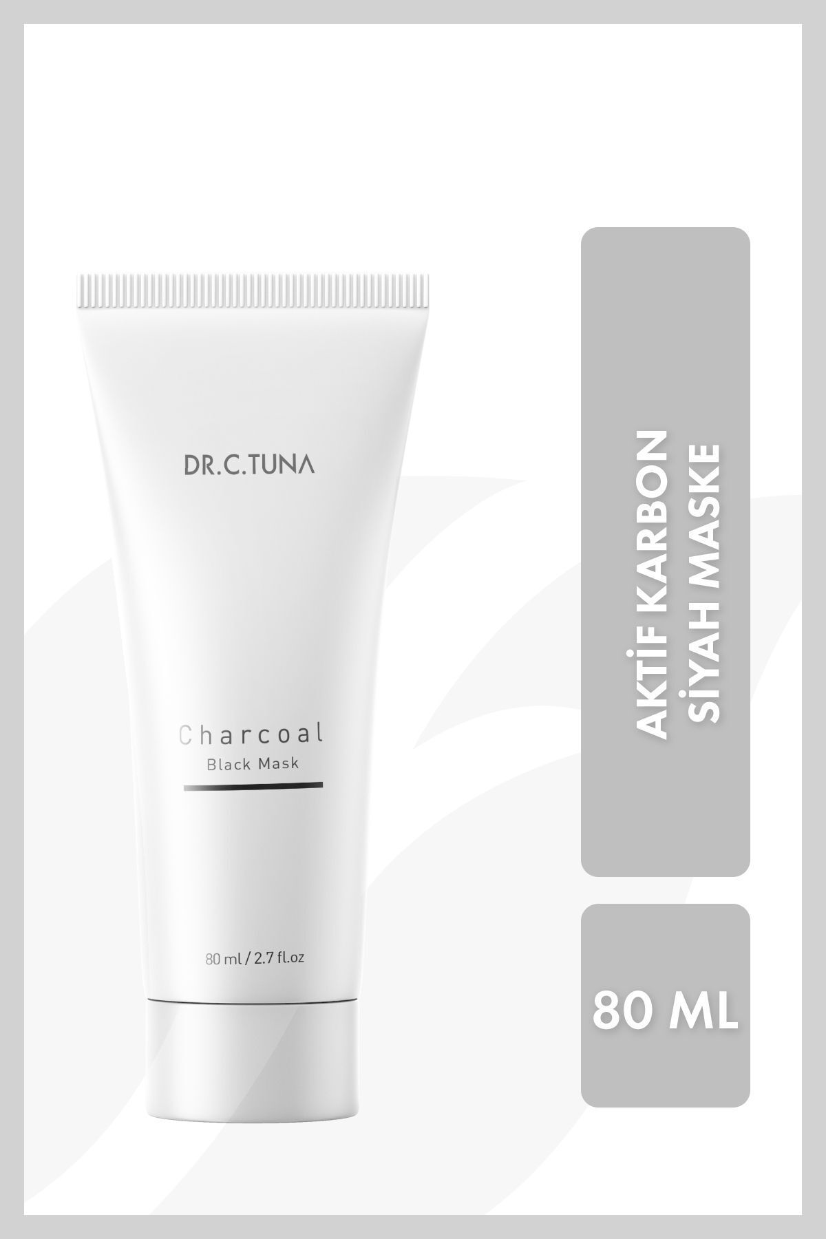 ماسک صورت مشکی سیاهکننده فعال کربن DRCTUNA با اثر زیبایی 80 میلیلیتر Farmasi
