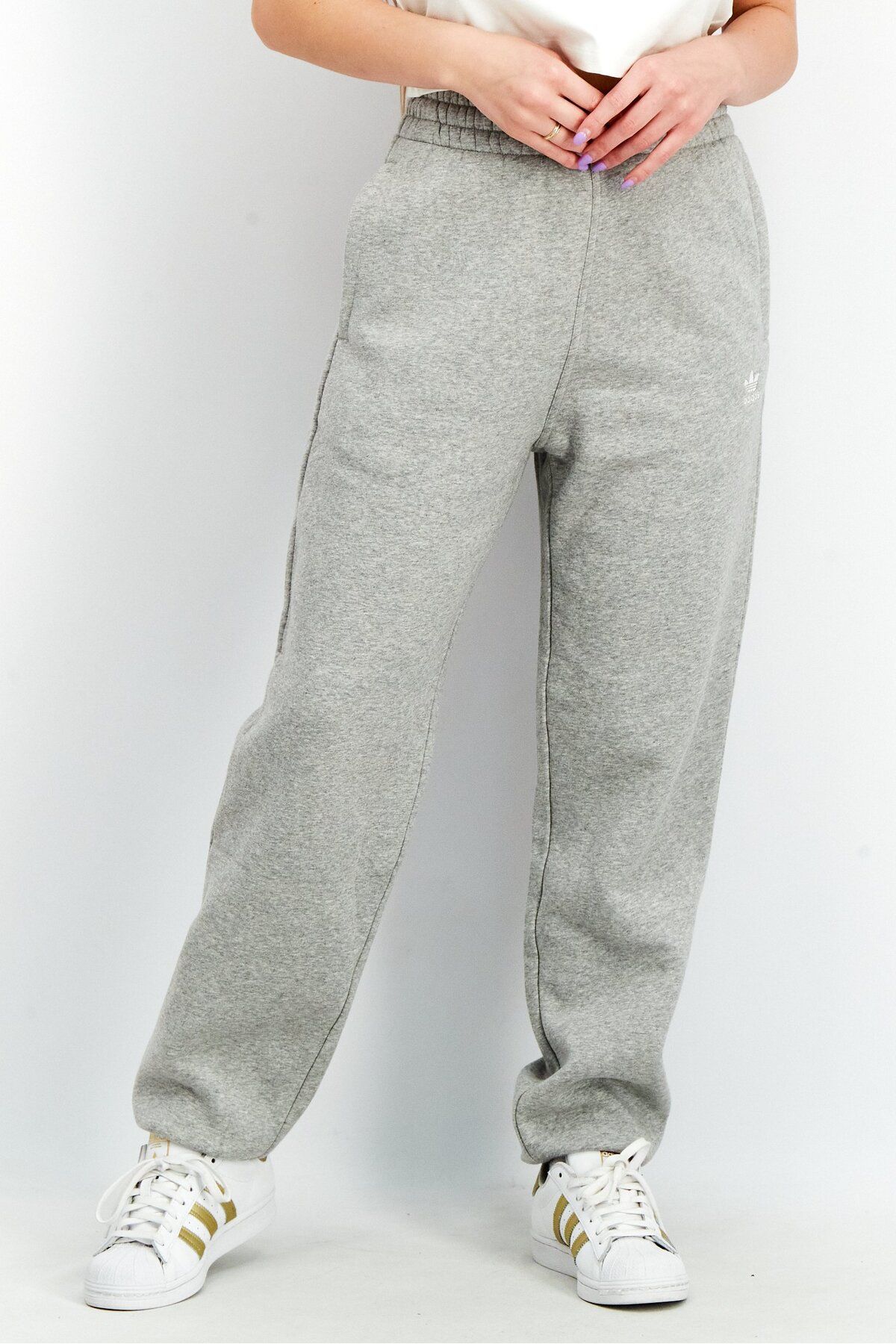 Womens adidas grey joggers outlet