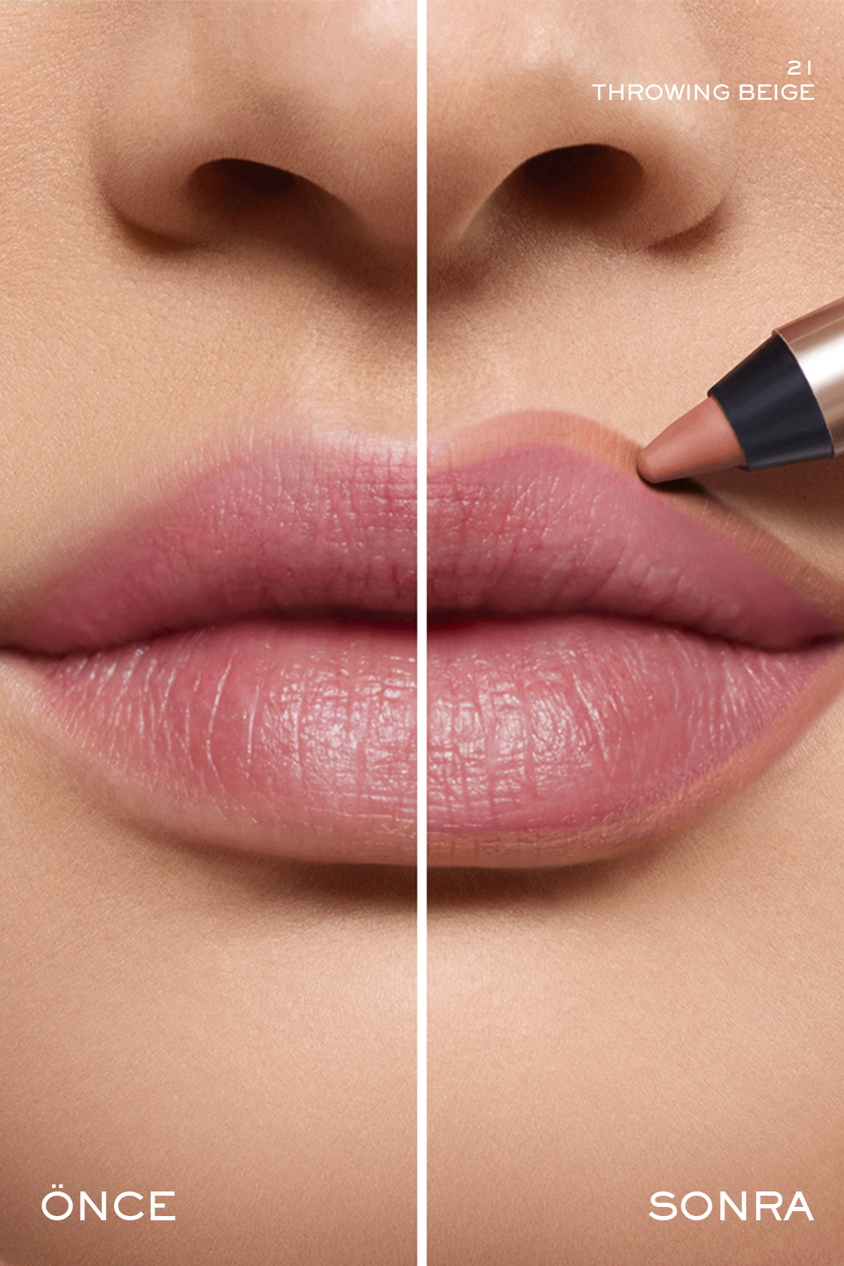 Lip Idole Liner Kremsi Dudak Kalemi 21- Shade-throwing Beige 3614274195453 — صورتی LIP24 — تصویر 3 از 8