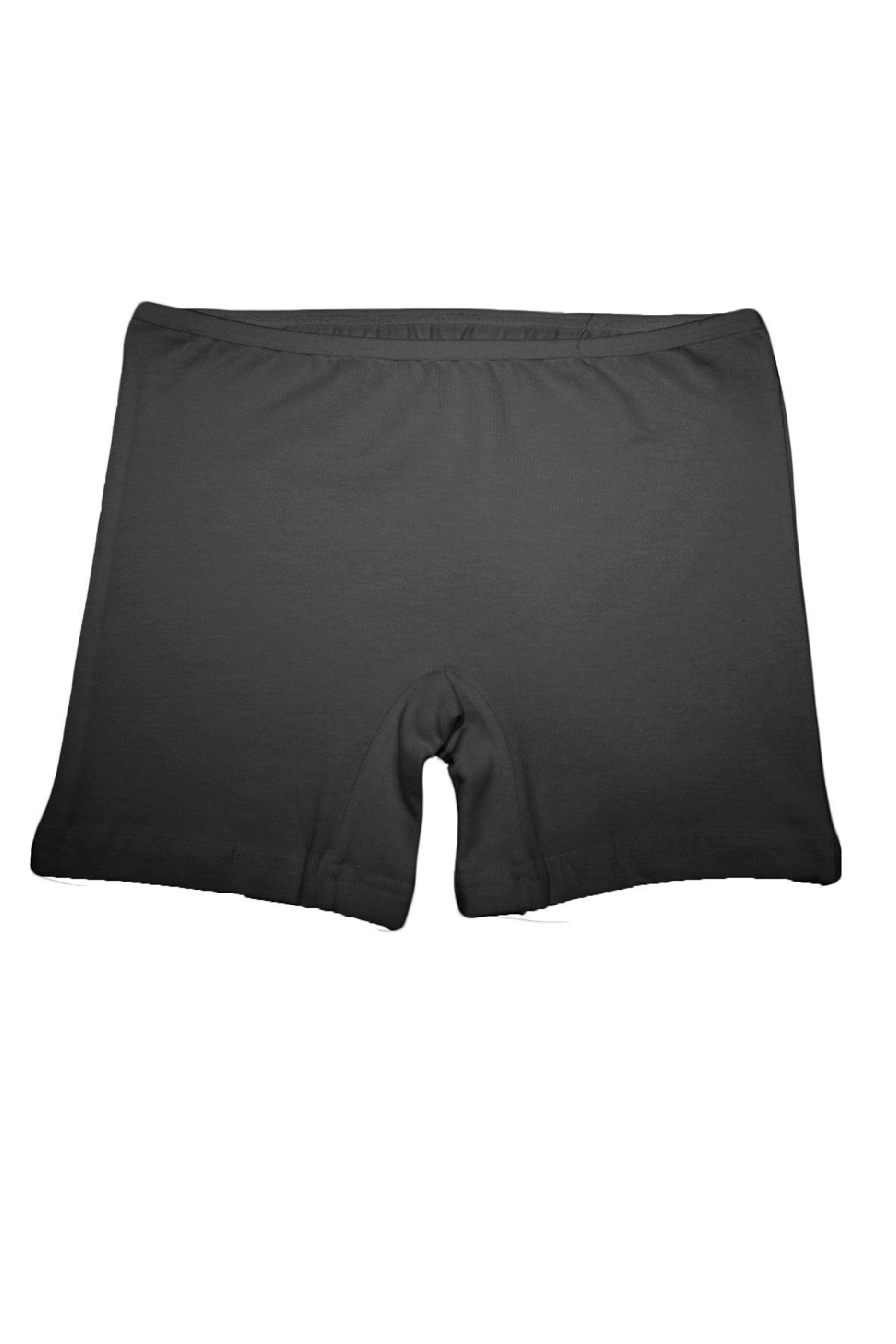 FSM1453 Kadın Pamuklu Normal Bel Ince Lastik Renkli Şort Boy Boxer Likralı Külot -3037